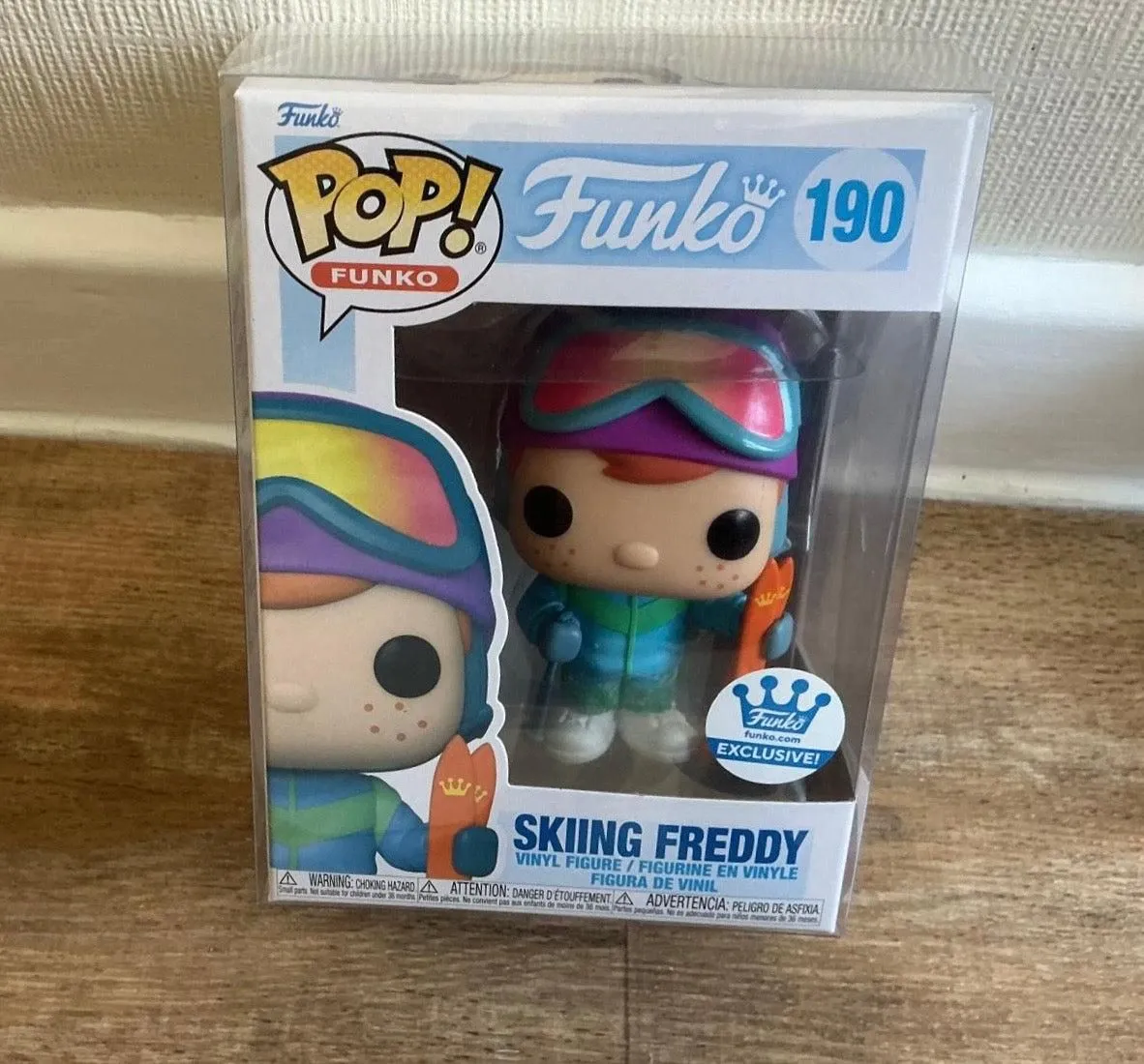 Funko POP! Vinyl Skiing Freddy Funko #190 Funko Shop Exclusive