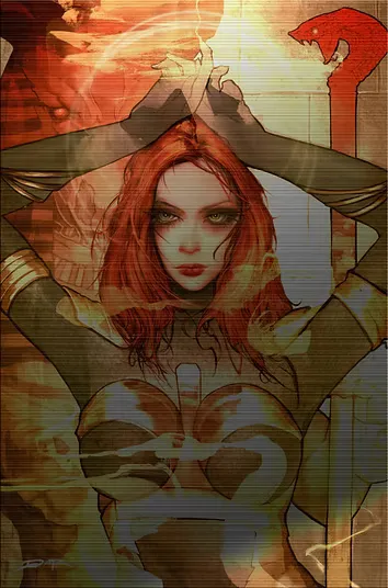 GOLD SCARAB #0 DAN QUINTANA CHROME COVER