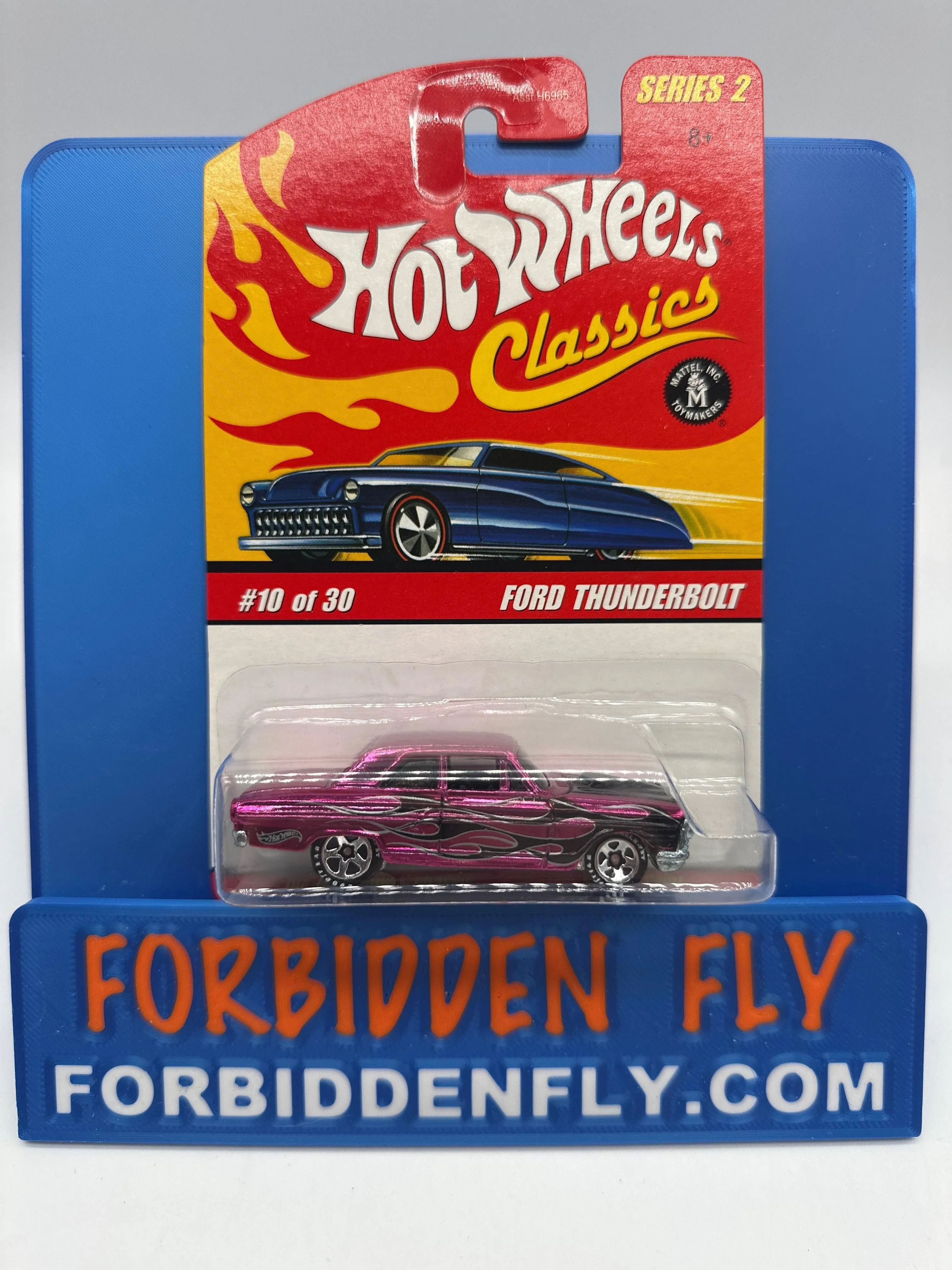 Hot Wheels Classics - Series 2 #10 of 30 - Pink Ford Thunderbolt