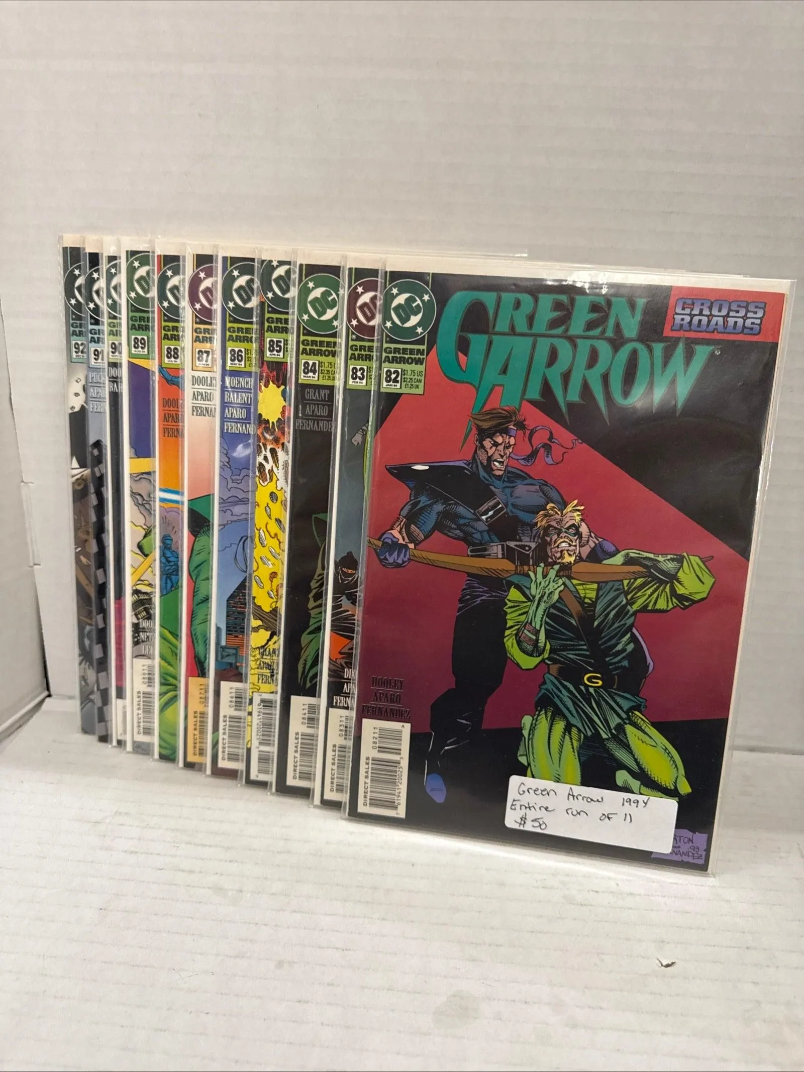 GREEN ARROW DC  1994 Entire Run Of 11