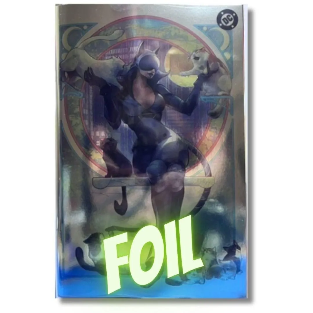 ABSOLUTE CATWOMAN #1 FOIL VIRGIN EXCLUSIVE - TAO LTD 800