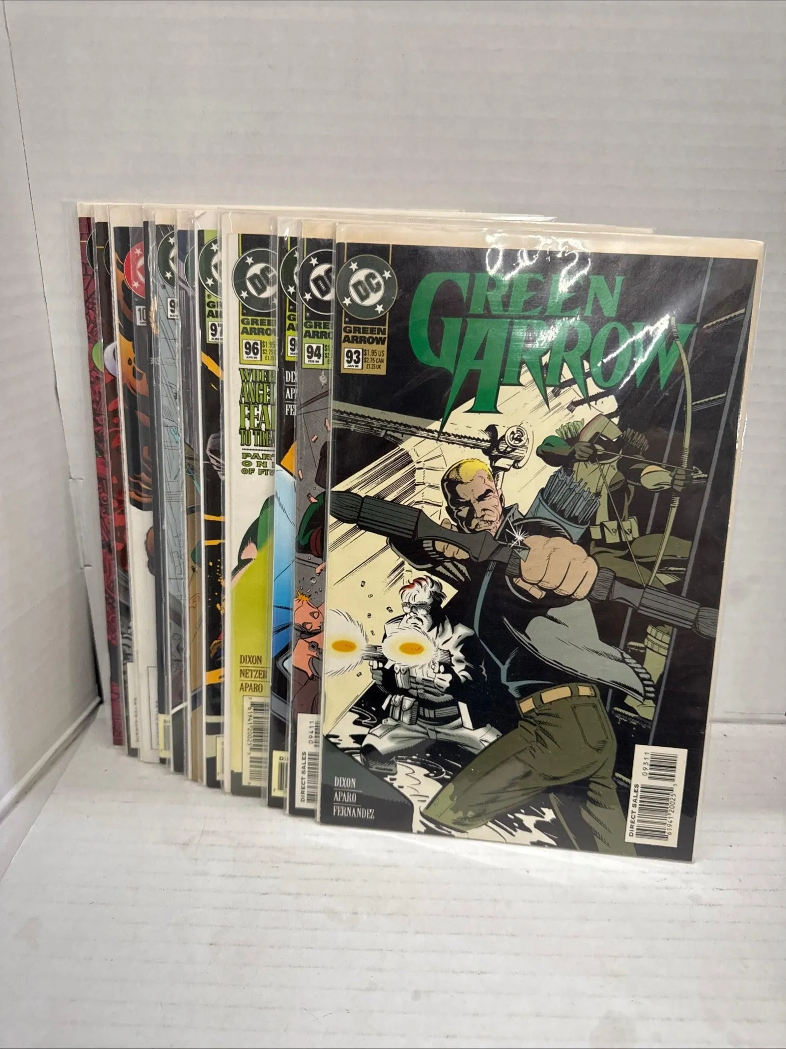 Green Arrow DC 1995 DC Comic Entire Run Of 11