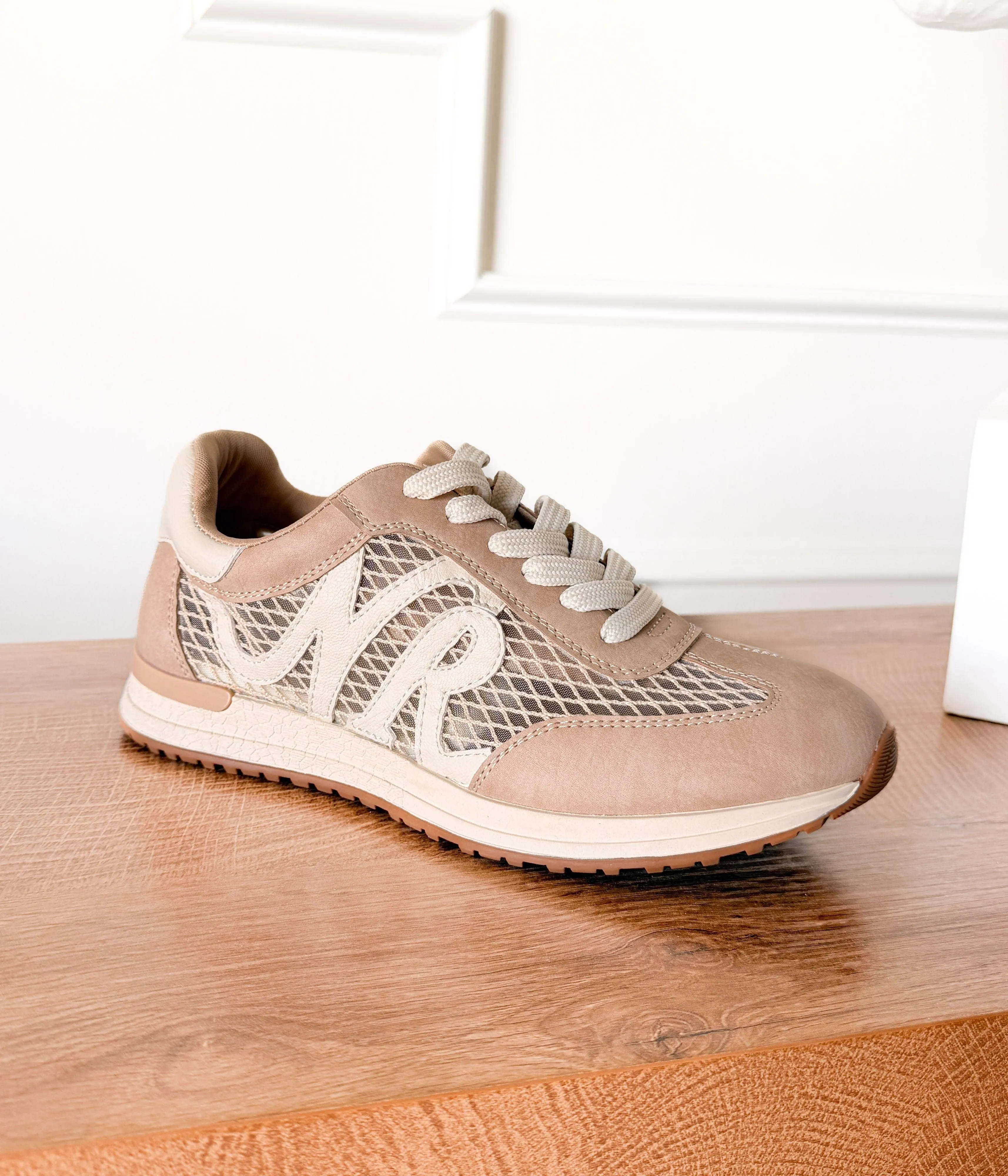 Olympia Sneaker in Sand