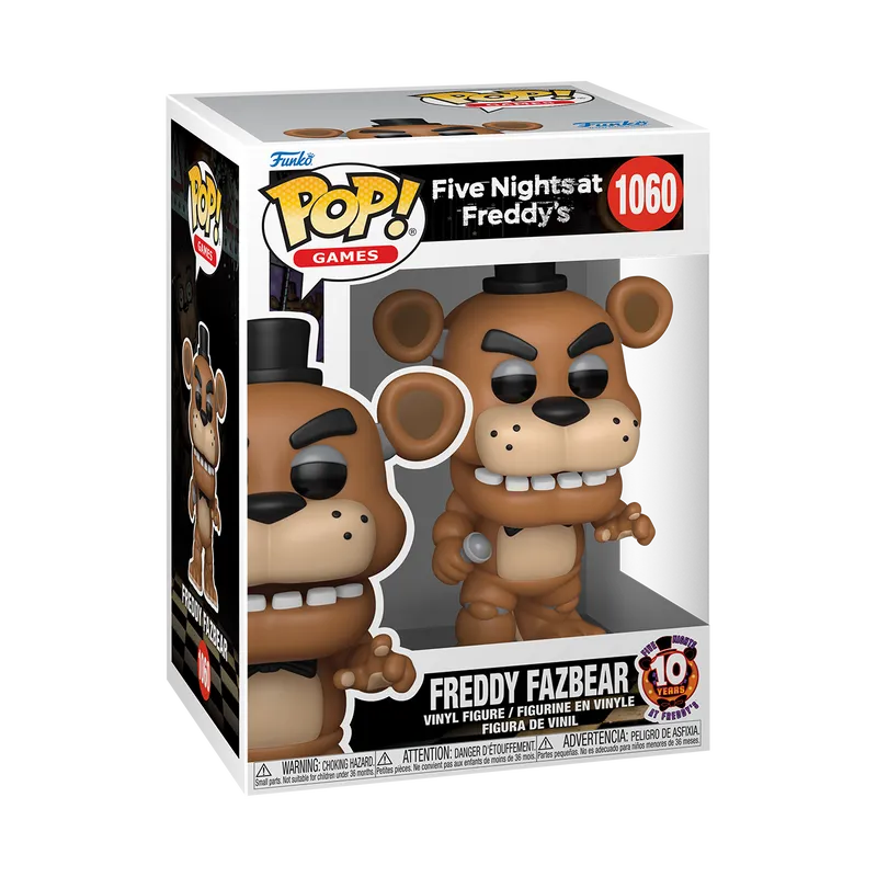 Funko Pop! Games FNAF Freddy Fazbear #1060 Free Protector