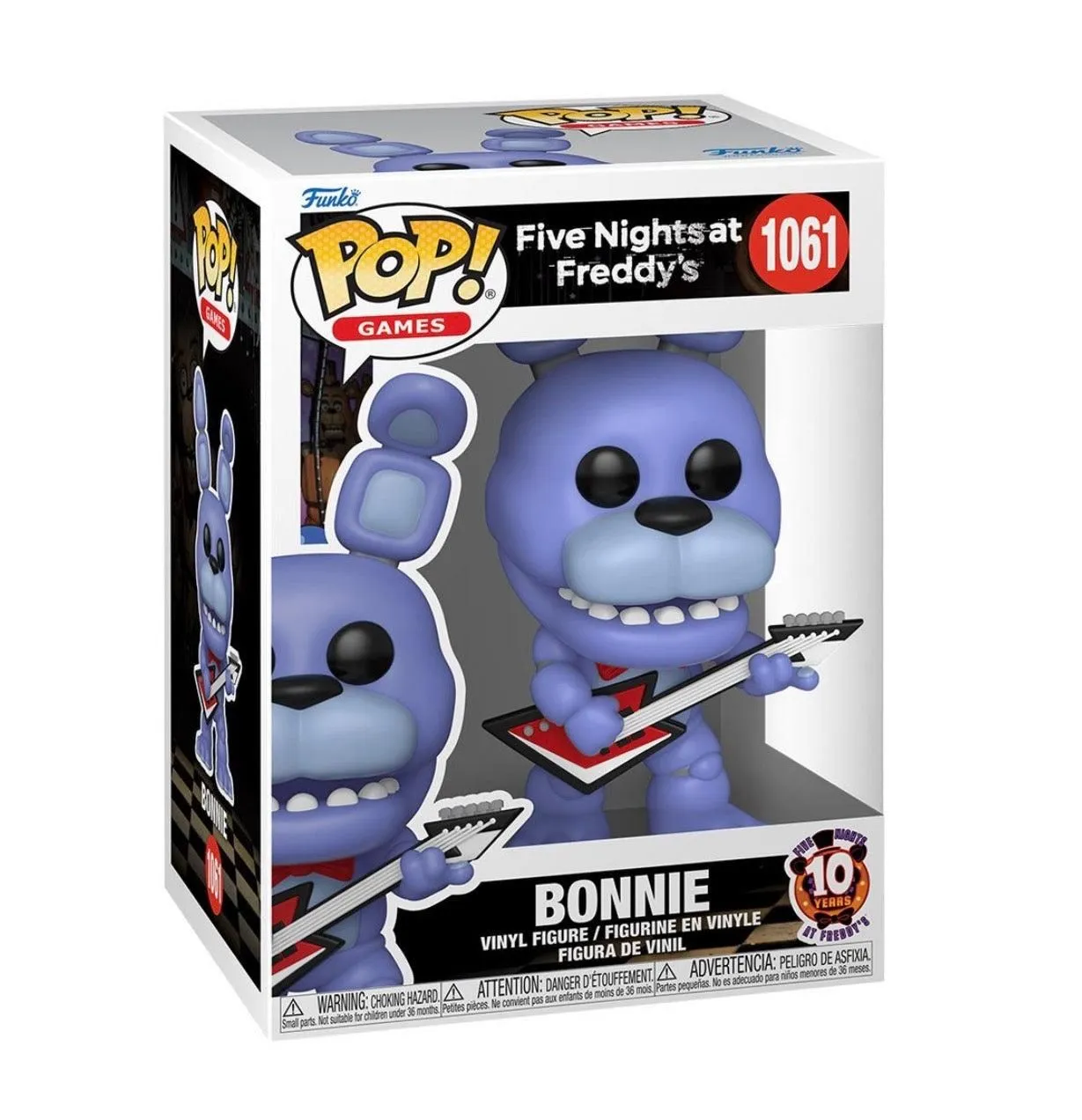 Funko Pop! Games Five Nights At Freddy’s Bonnie #1061 Free Protector