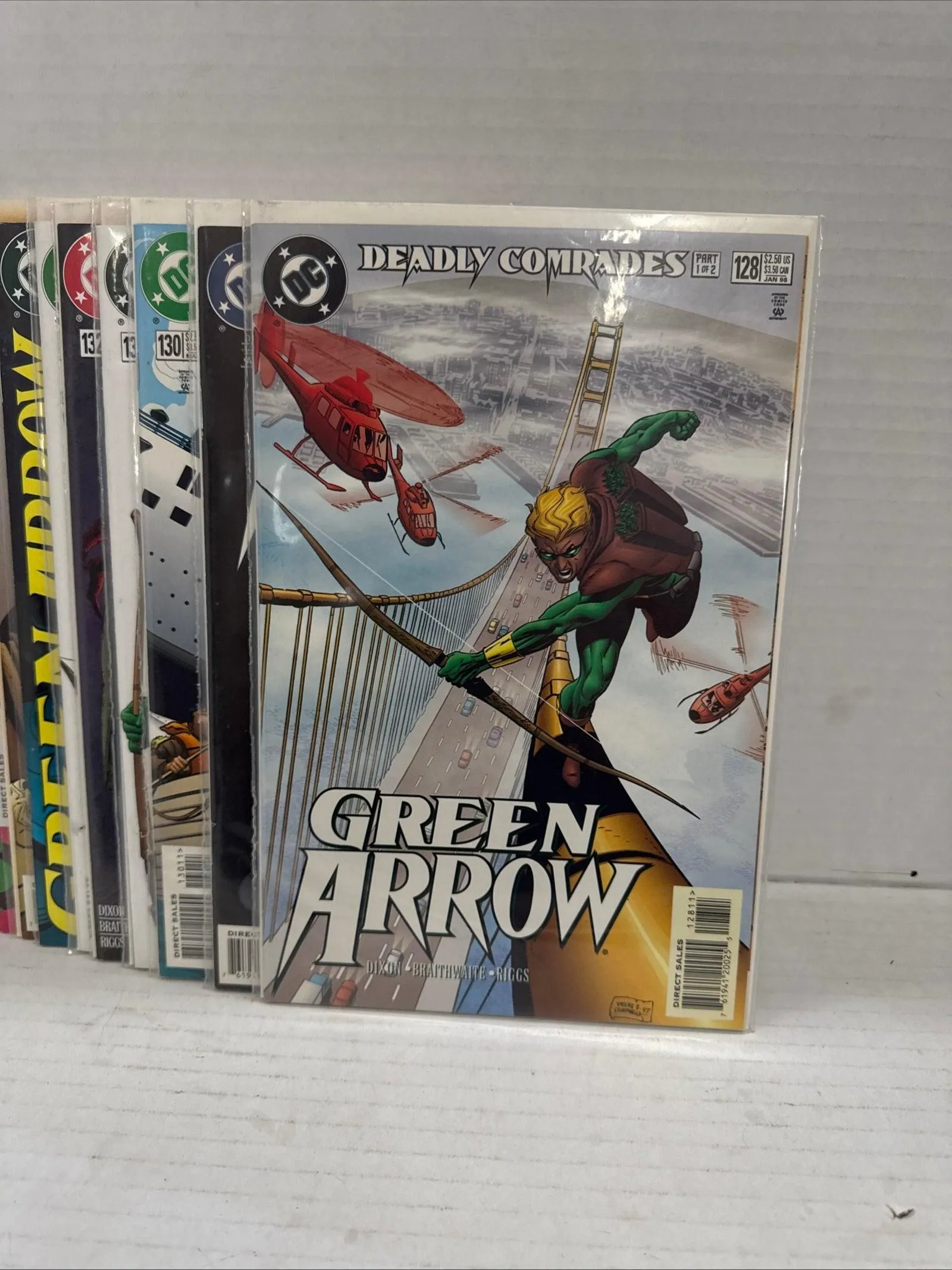 DC Comics Green Arrow Run Of  #128-137  1998