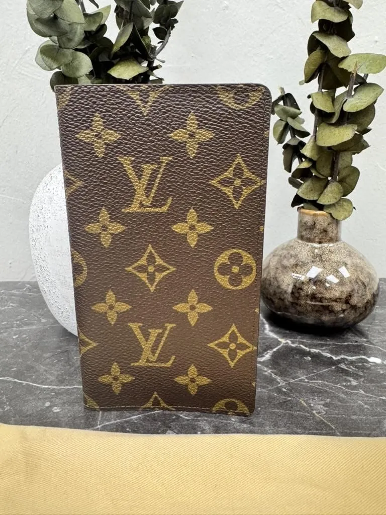 LIKE NEW - Louis Vuitton Monogram Check Book Cover