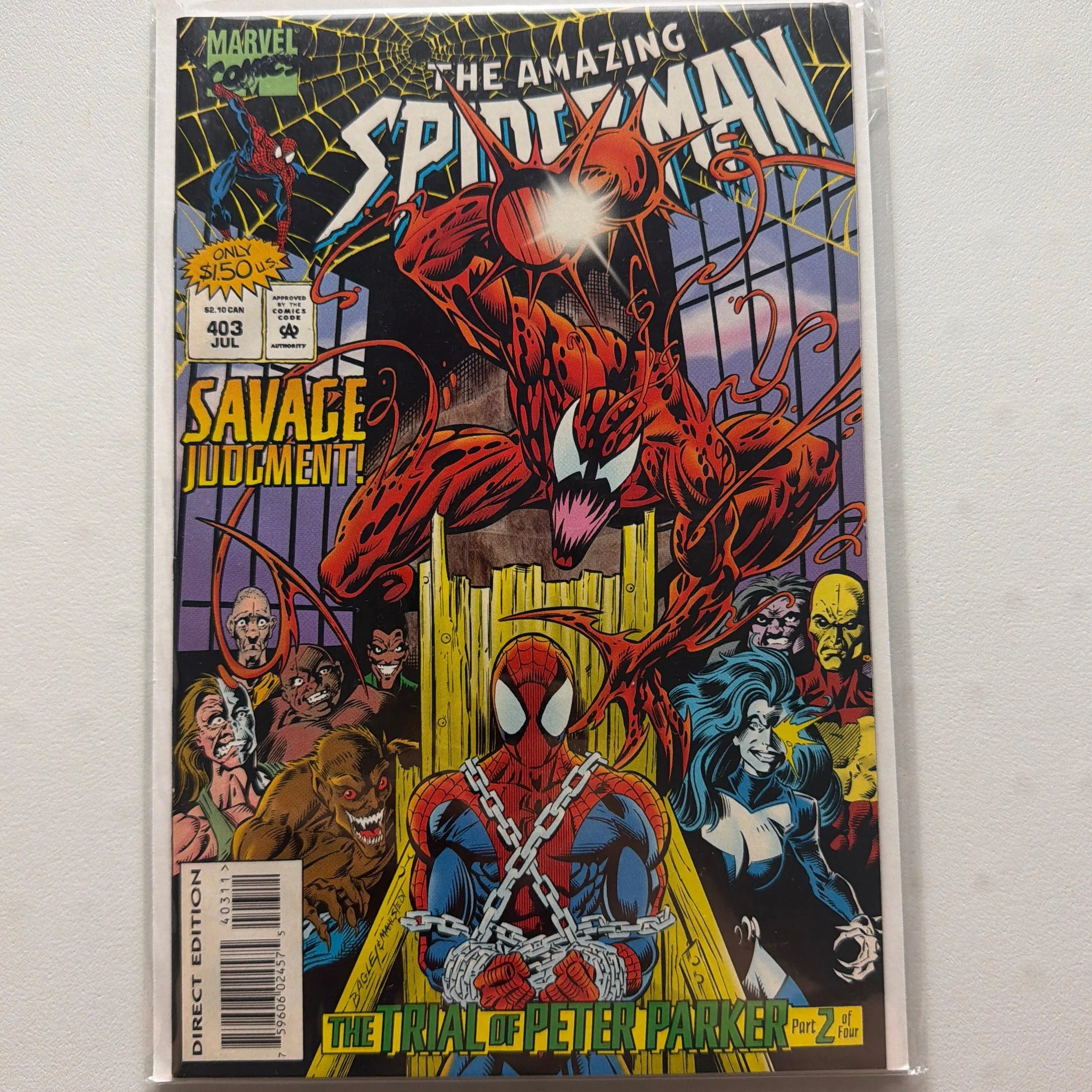 The Amazing Spider-Man #403 (NM-)
