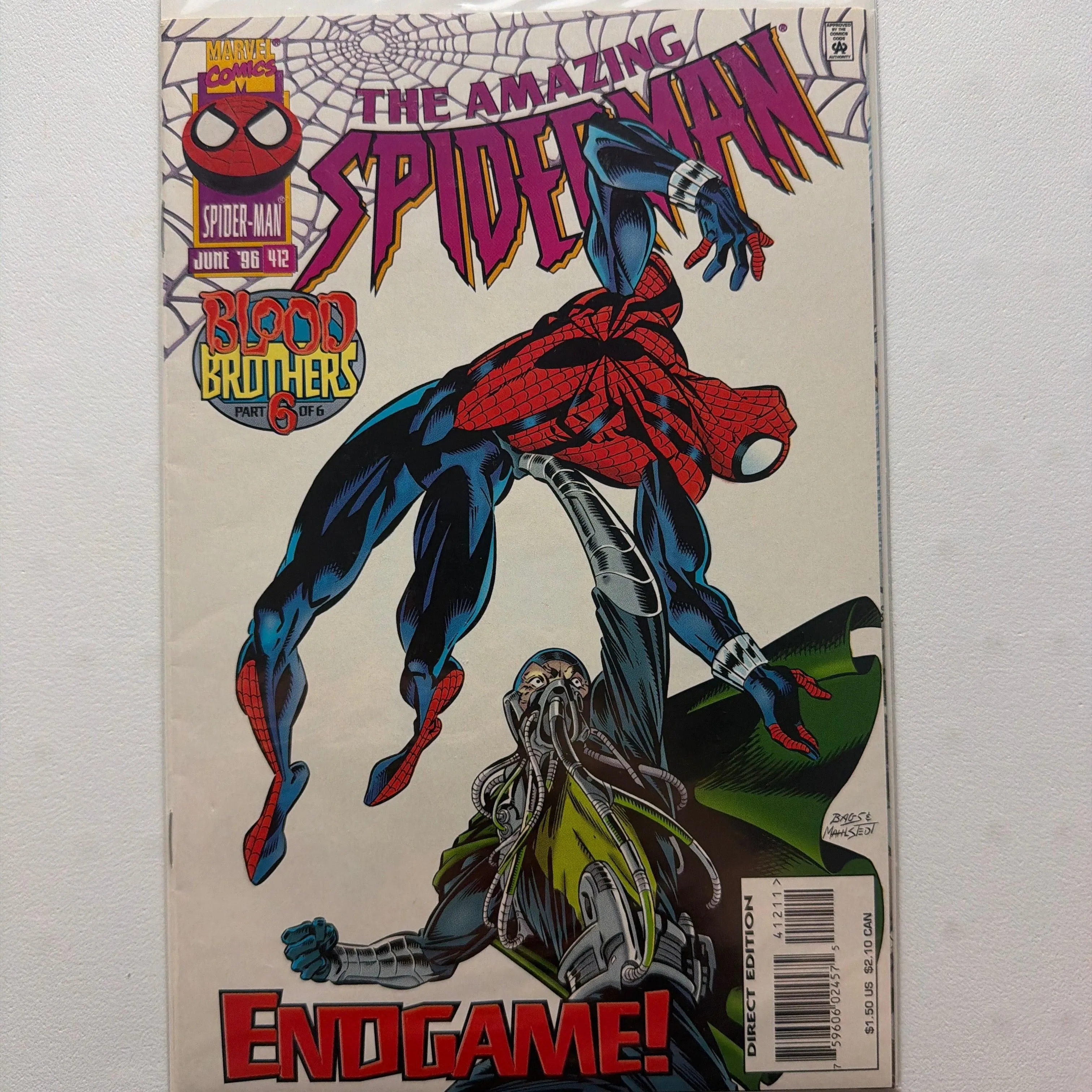 The Amazing Spider-Man #412 (VF/NM)