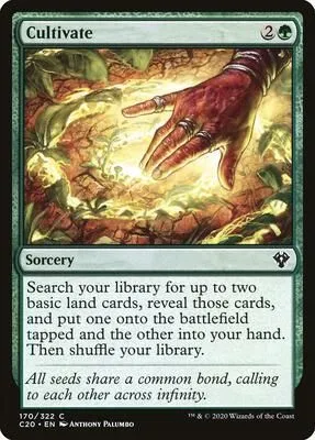 Magic: The Gathering - Commander 2020 - Cultivate - Common