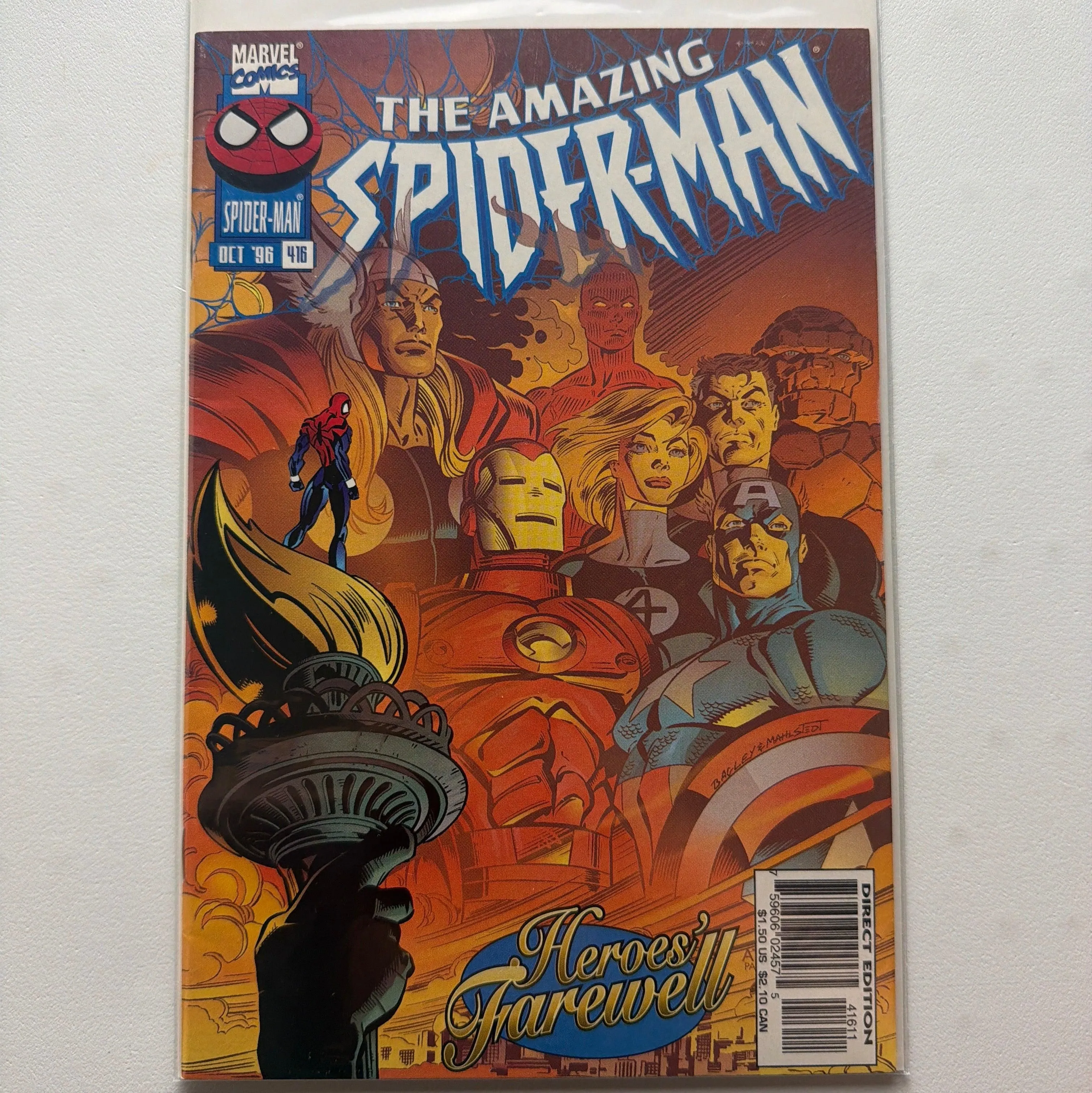 The Amazing Spider-Man #416 (VF-)