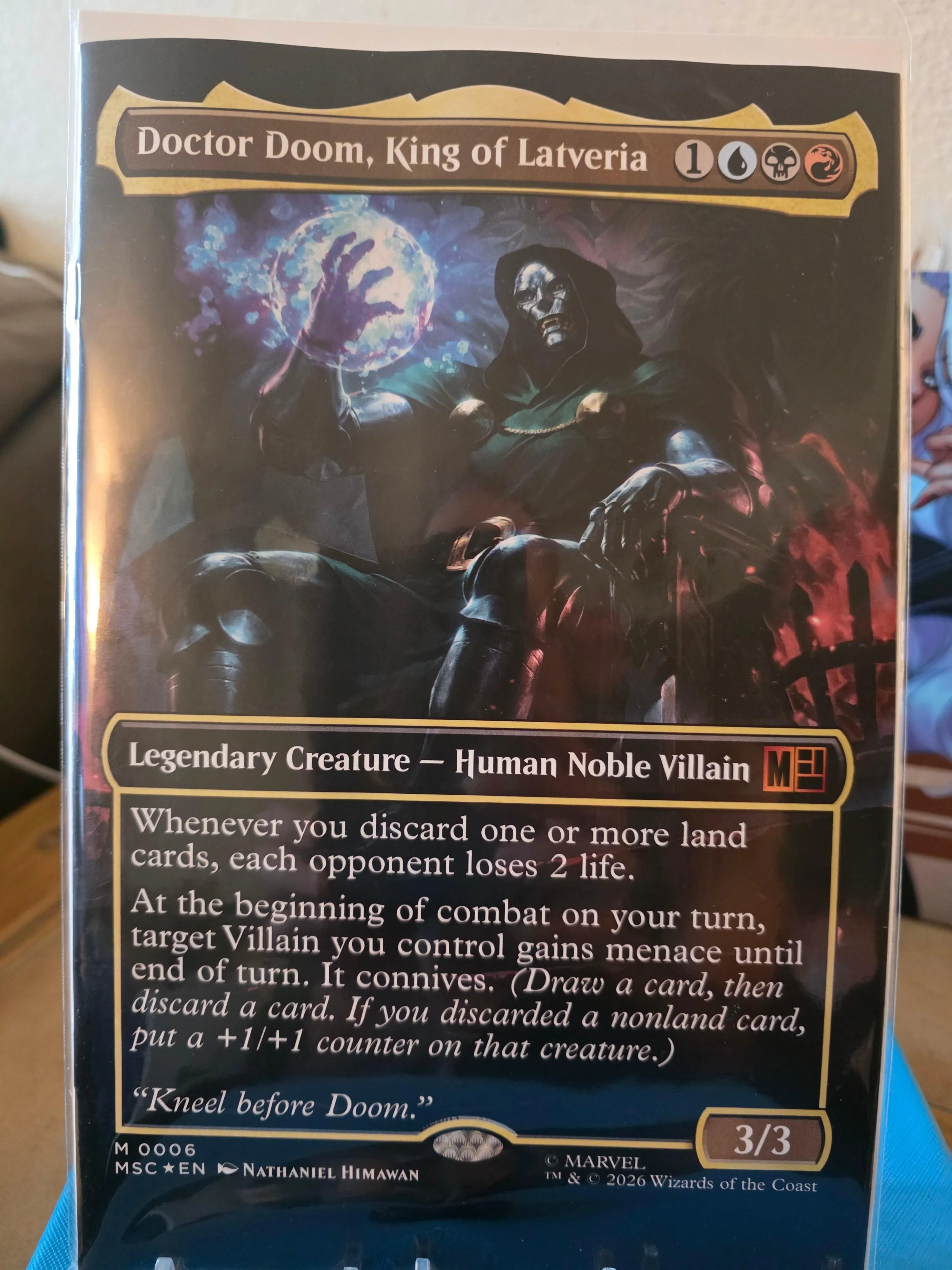 DOOMQUEST #2 NATHANIEL HIMAWAN MTG CARD VARIANT NM