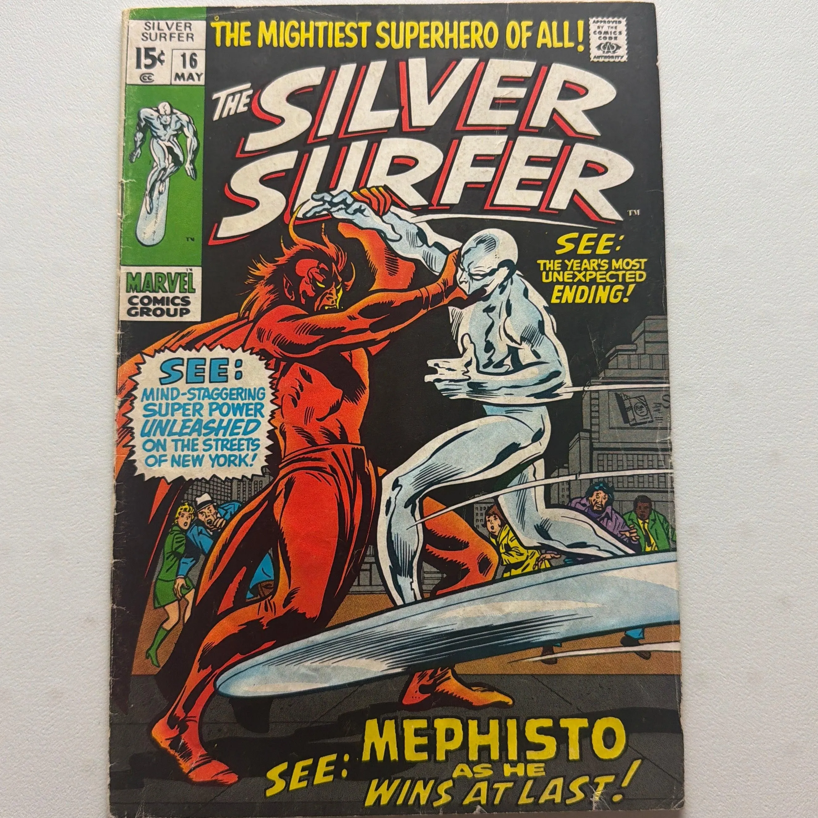 Silver Surfer #16 (VG/FN)