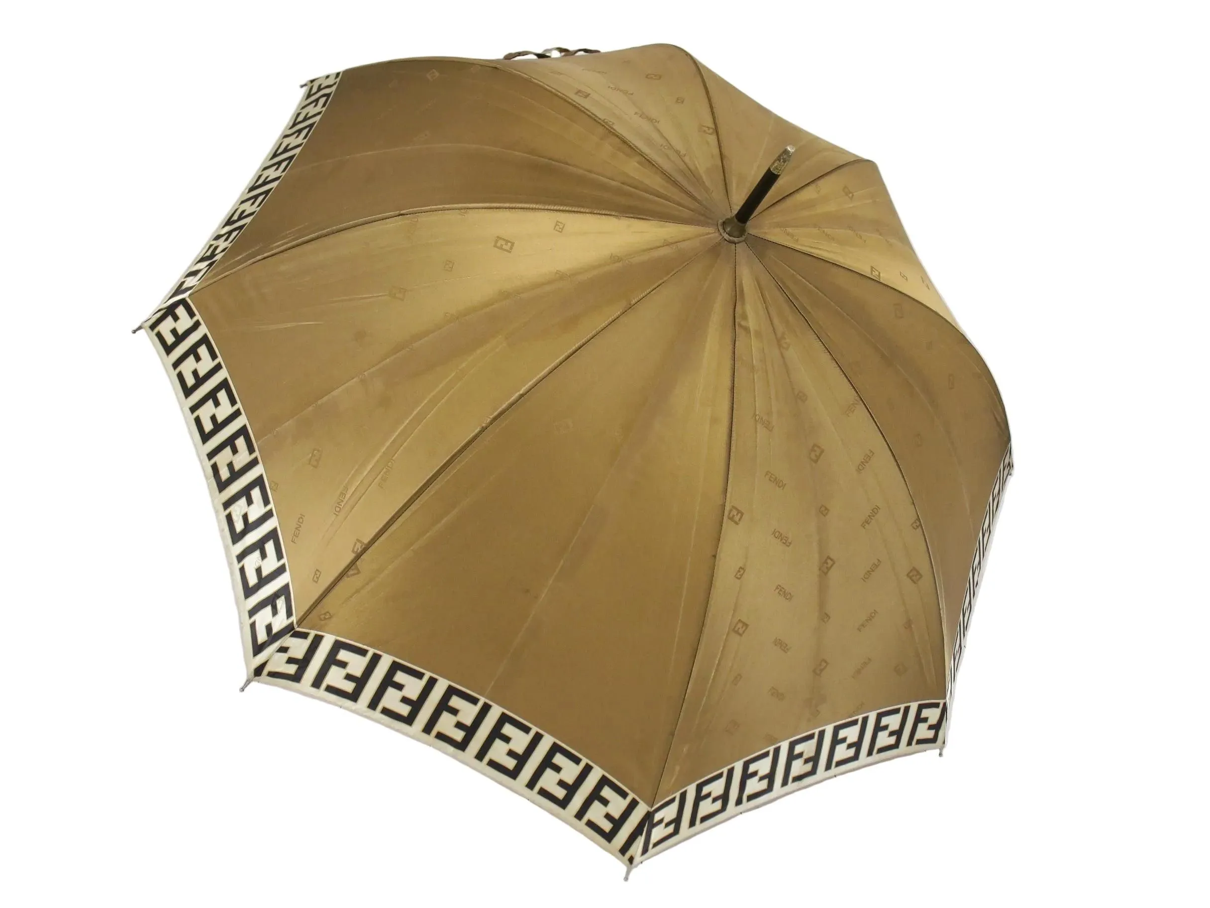 Fendi Zucca Umbrella Gold 3329