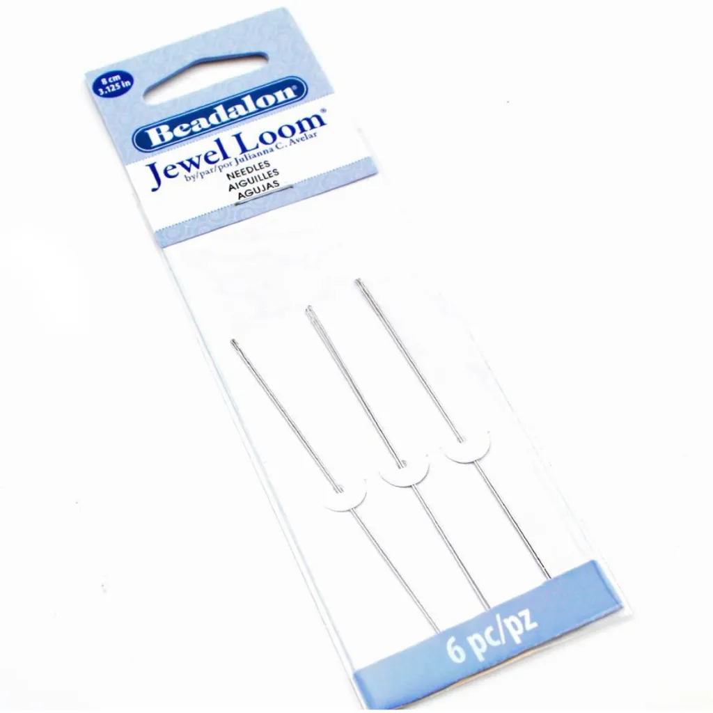Jewel Loom Beading Needles by Beadalon | Extra Long 6-Pack