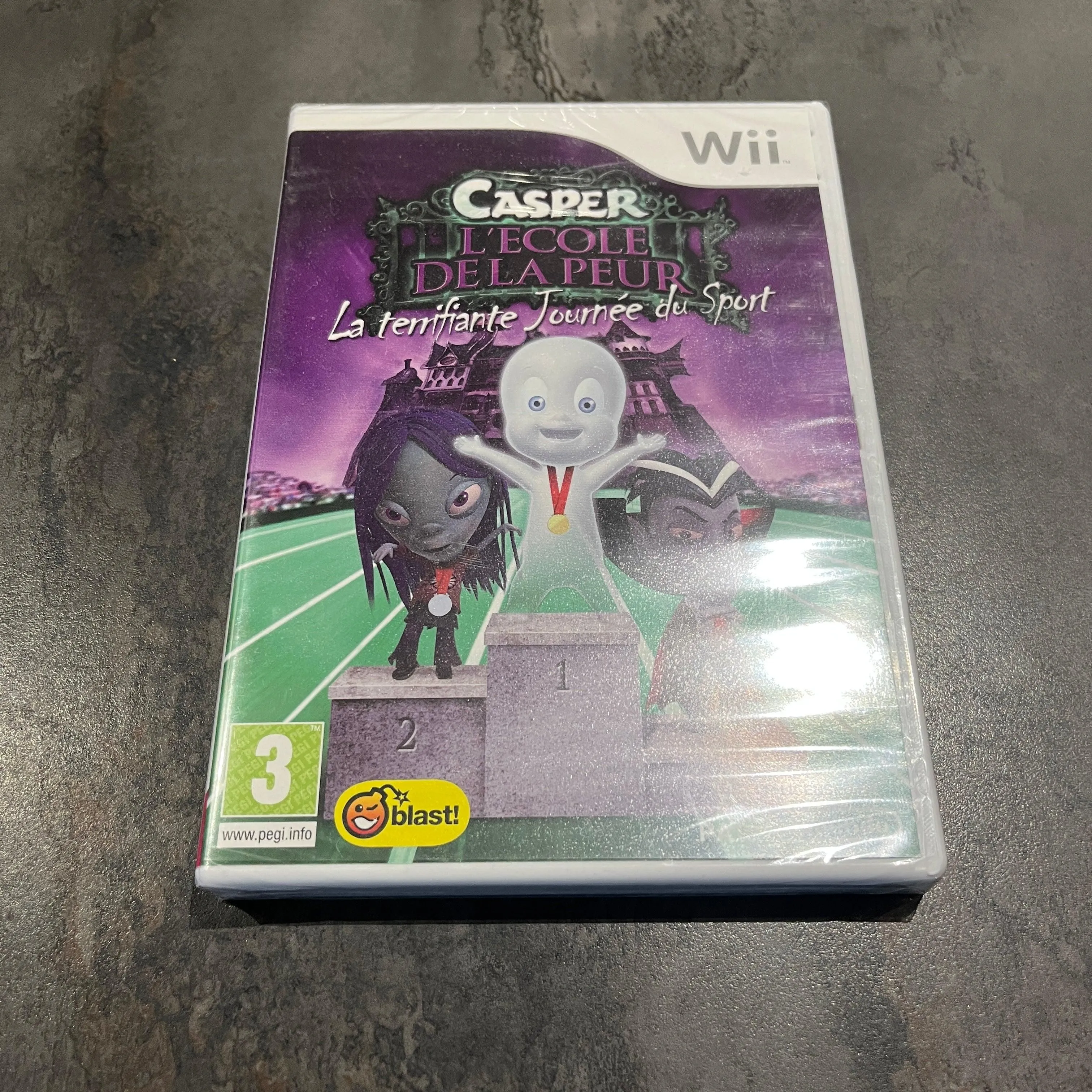 Casper L’École de la Peur La terrifiante Journée du Sport wii neuf