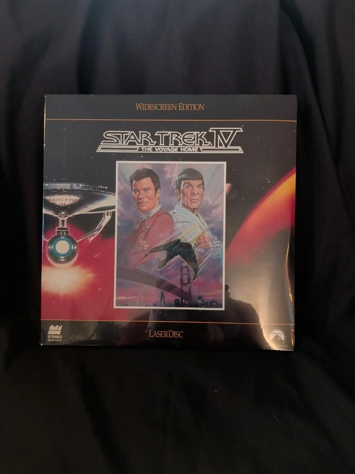 NEW SEALED STAR TREK THE VOYAGE HOME WIDESCREEN EDITION (LASERDISC)