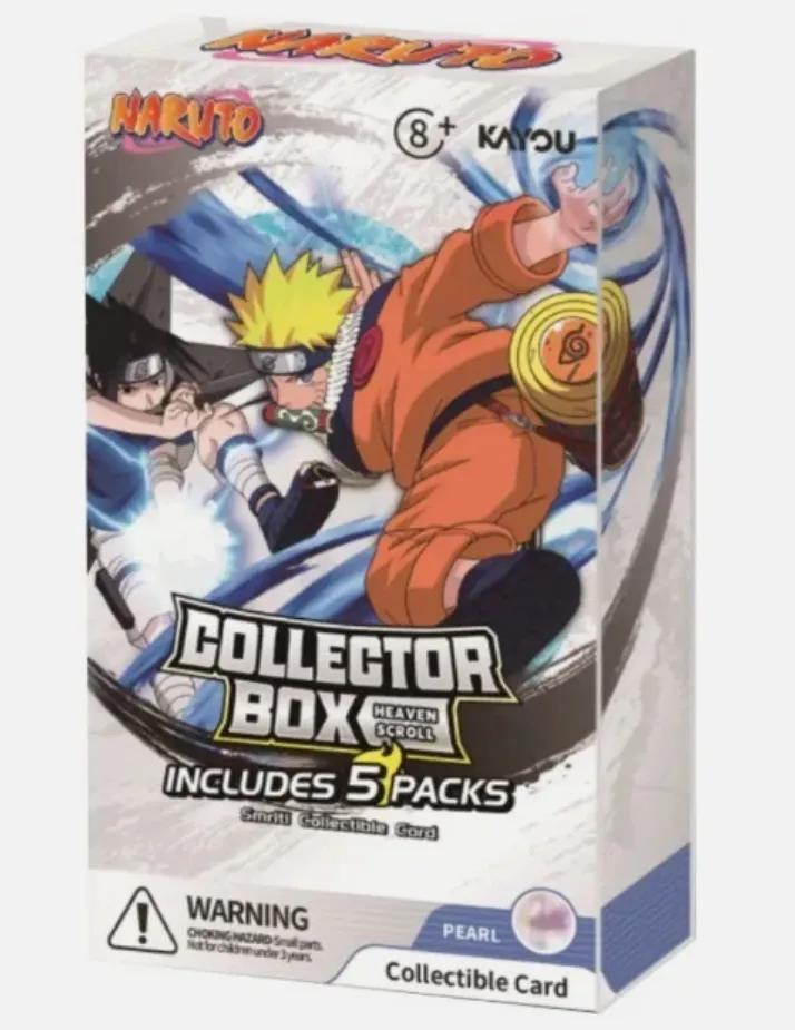 Naruto Smriti Collectible Cards Heaven Scroll 001 Collectible Box (English)