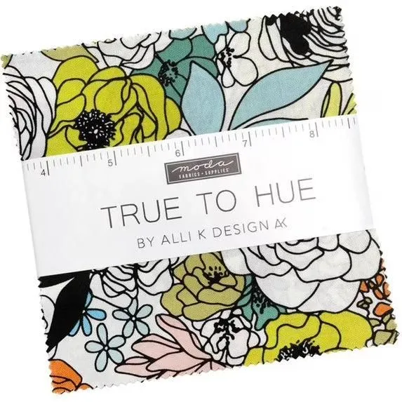 True To Hue 5" Charm Pack Alli K Design Moda