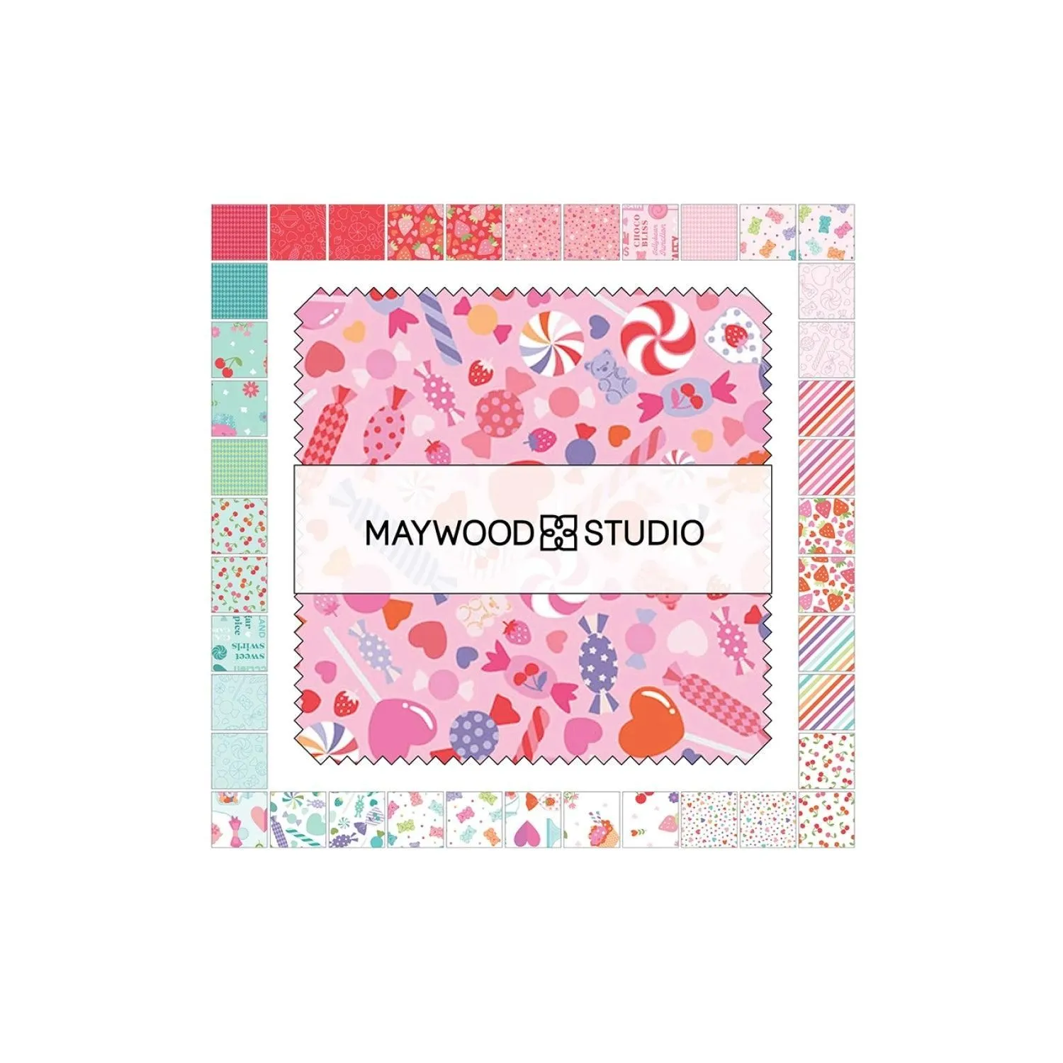 Sweet Shoppe 5in Squares 42pcs/bundle CP-MASSWSH Maywood Studios