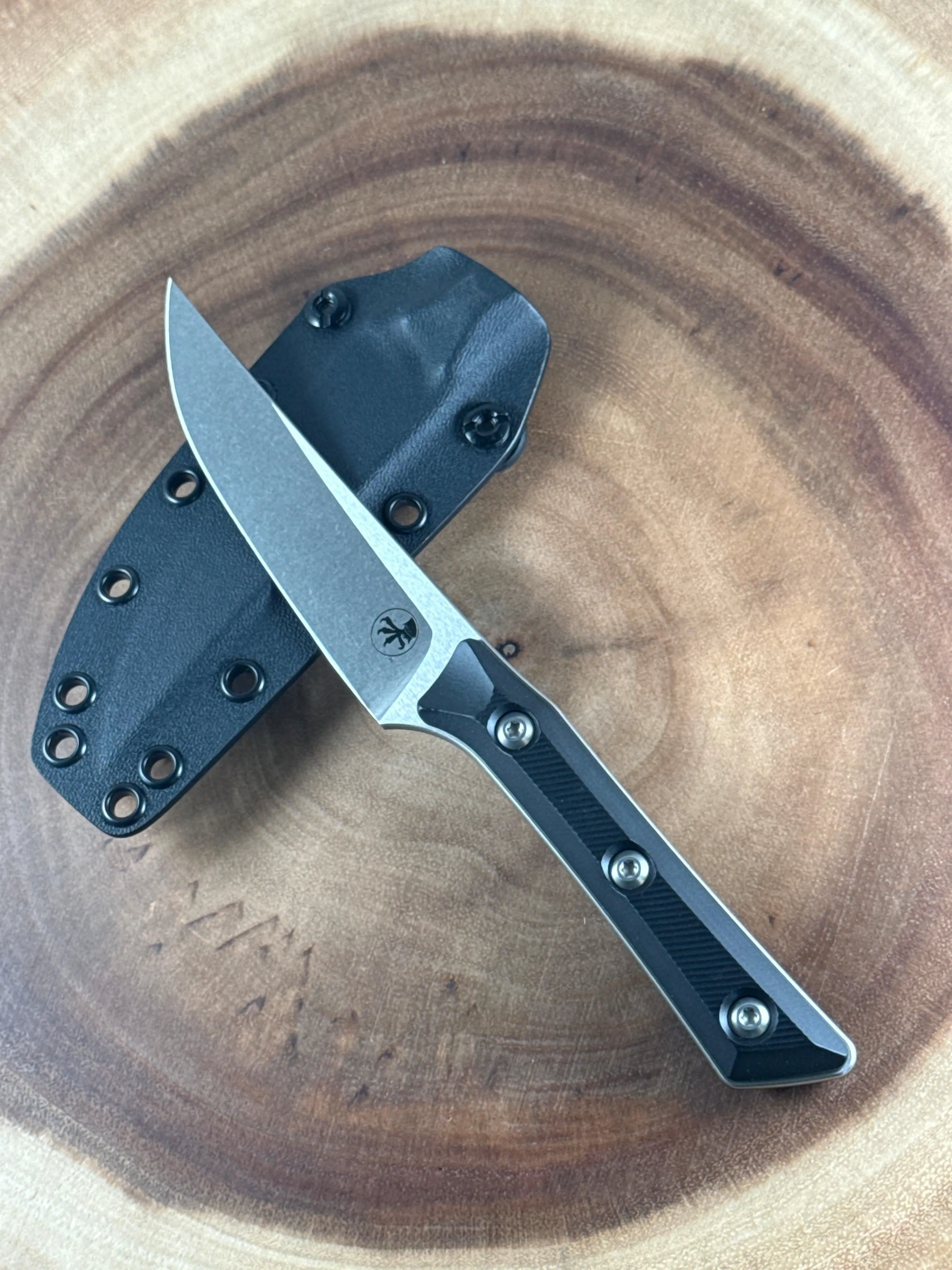 Microtech Single Steak Knife with Sheath ( New without Box )