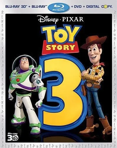 Toy Story 3 - 3D Blu-Ray, Blu-Ray, & DVD