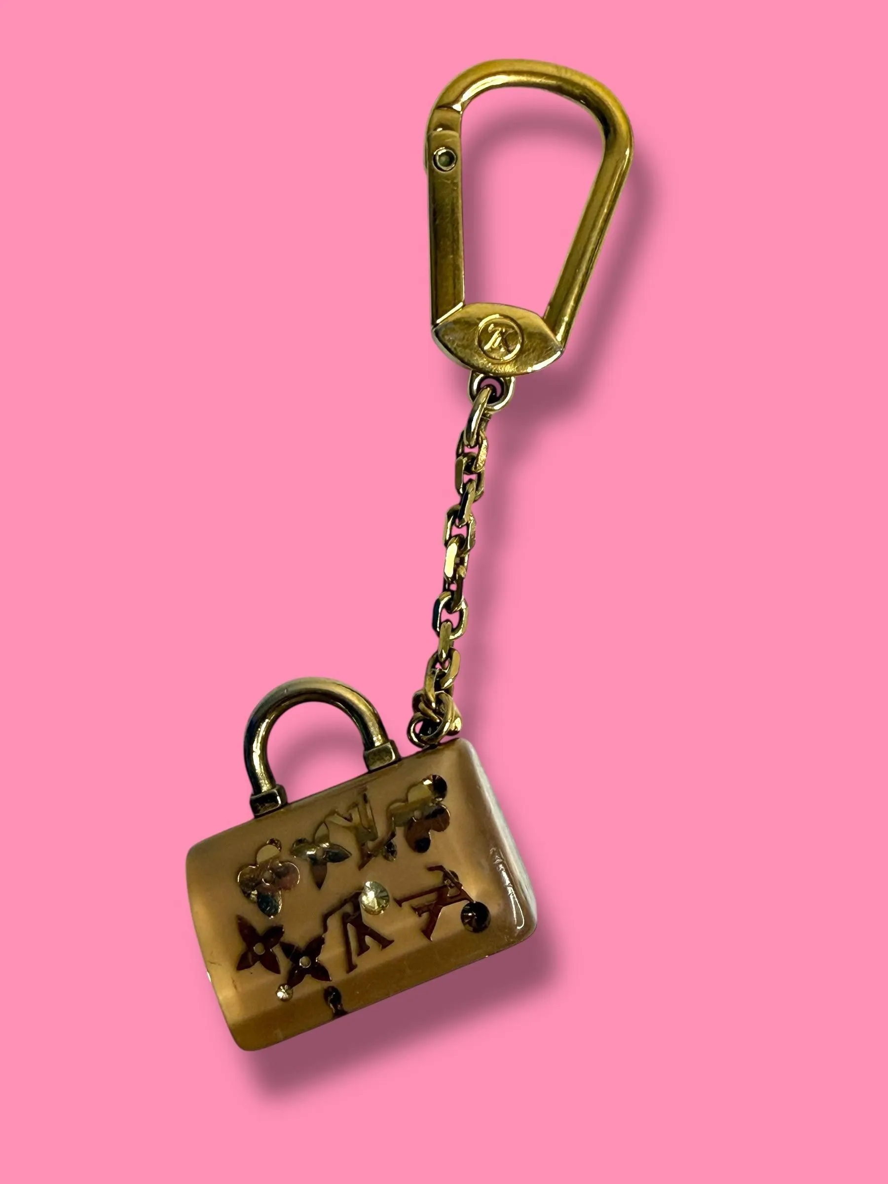 J432 LOUIS VUITTONN Speedy Bag Charm