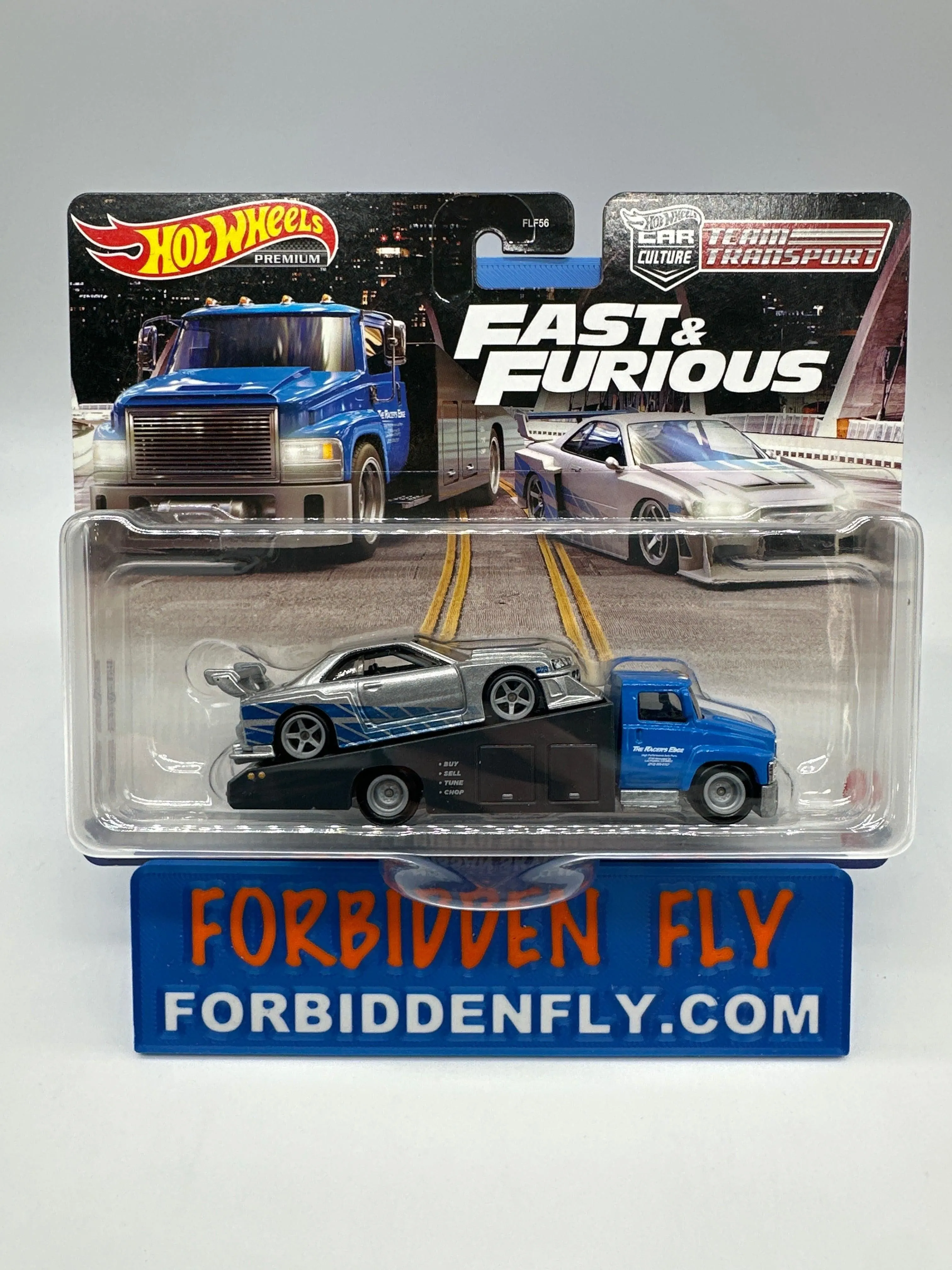 Hot Wheels Car Culture Team Transport - Fast & Furious - LB-ER34 Super Silhouette Nissan Skyline & Carry On