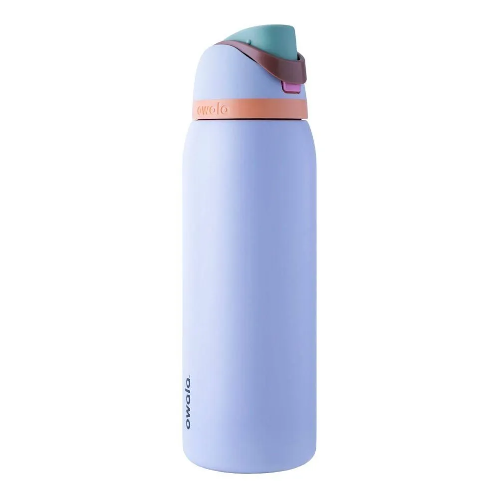 New without box - Owala 40oz FreeSip Stainless Steel Water Bottle - Periwinkle Twinkle