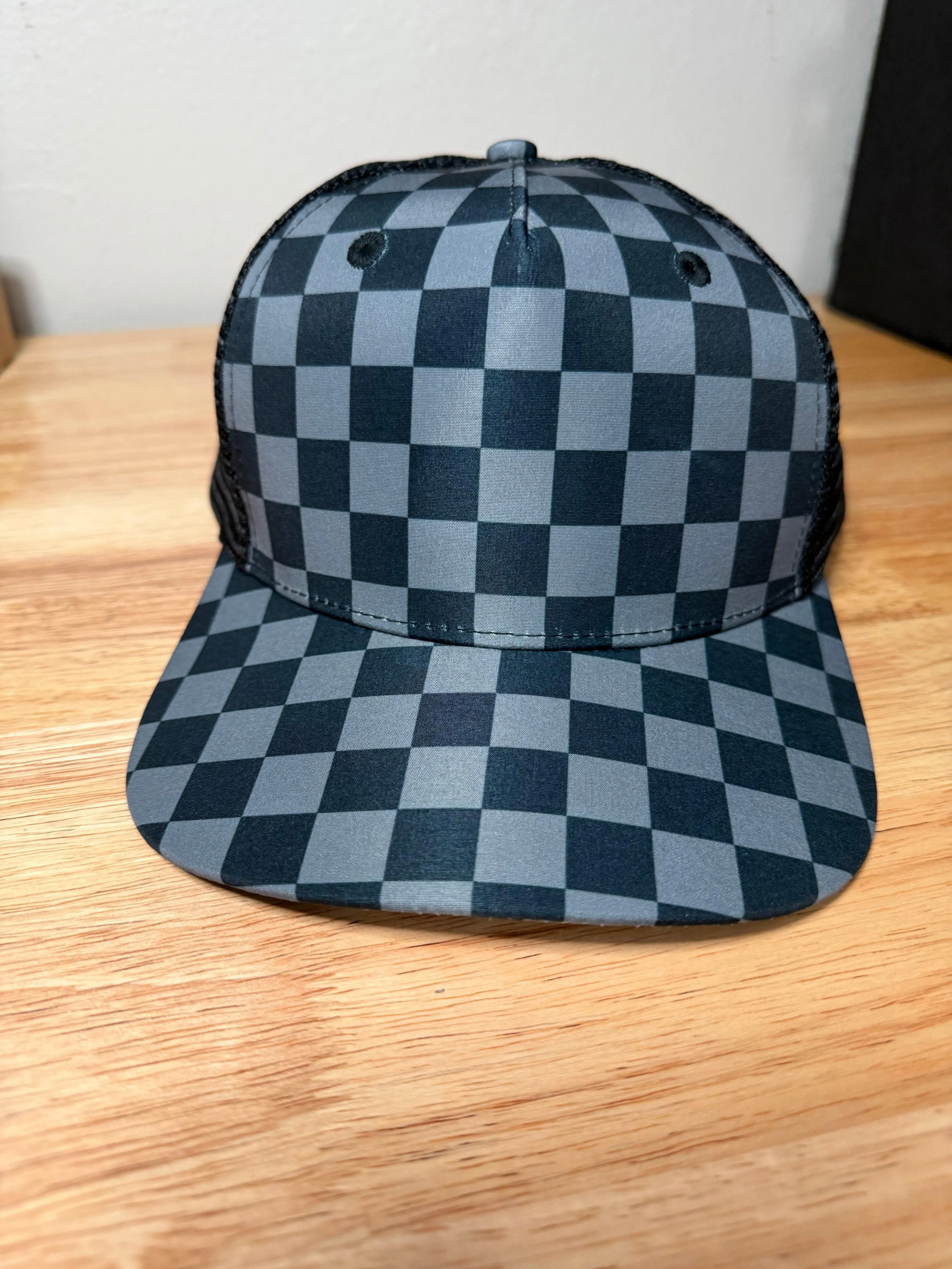 Adult Checks Trucker Hat
