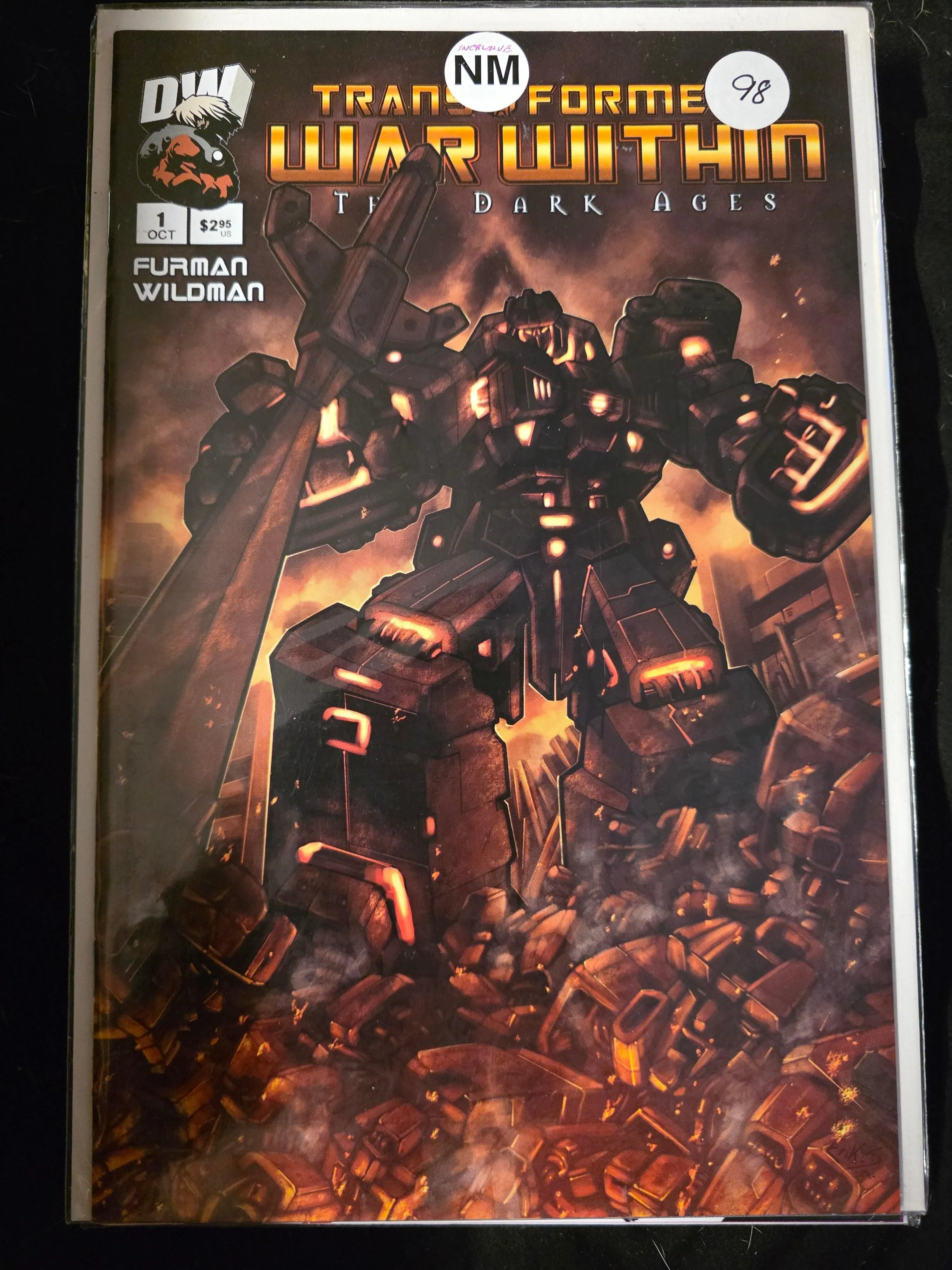 TF WAR WITHIN DARK AGES #1 PAT LEE 1:25 INCENTIVE NM