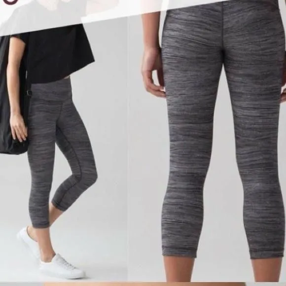 Product image for Lululemon wunder under leggings cropped size 4 cropped