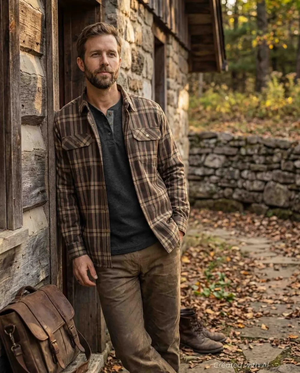 Camp Shirt Jack - Earth - FINAL SALE