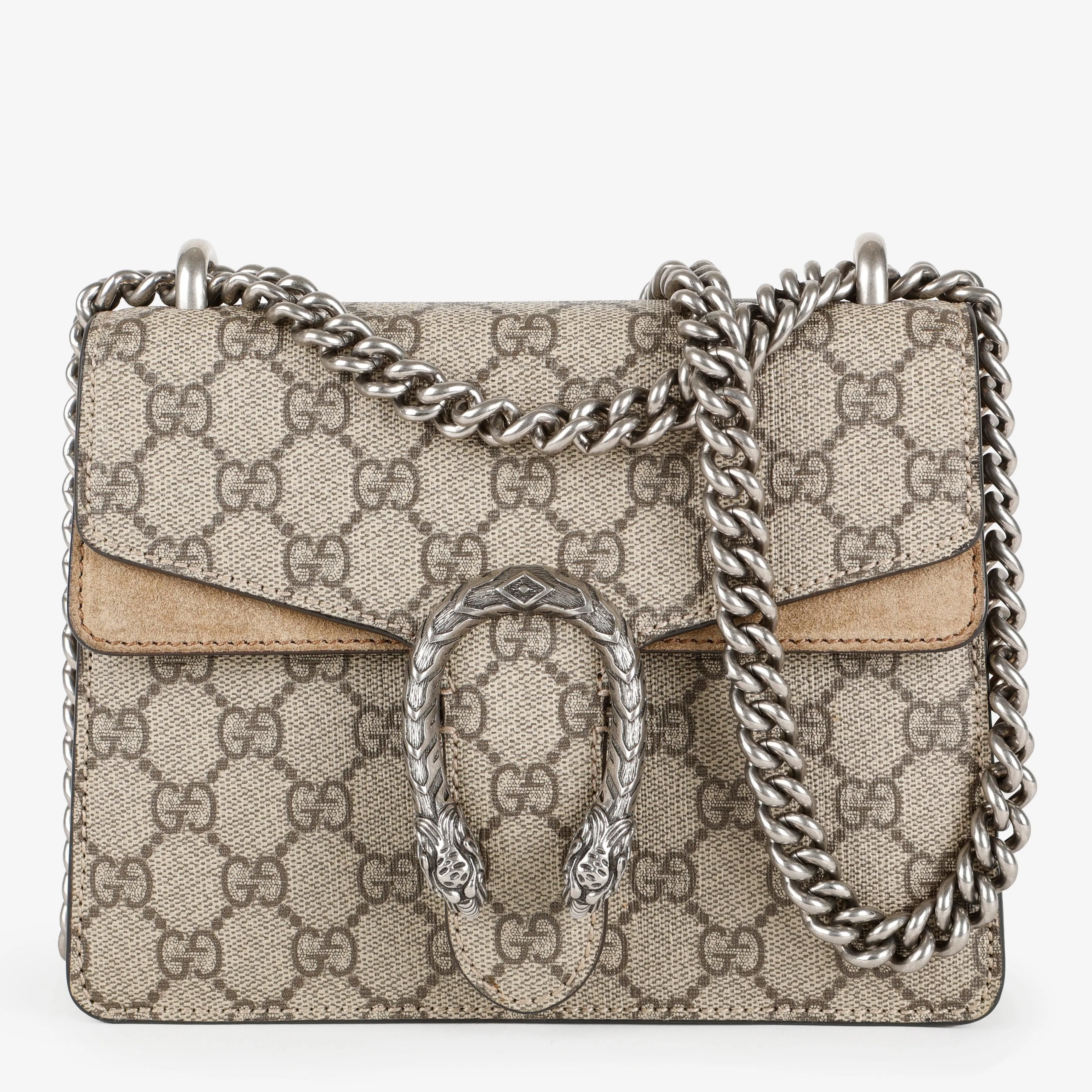 Mini Dionysus Shoulder Bag, Coated Canvas