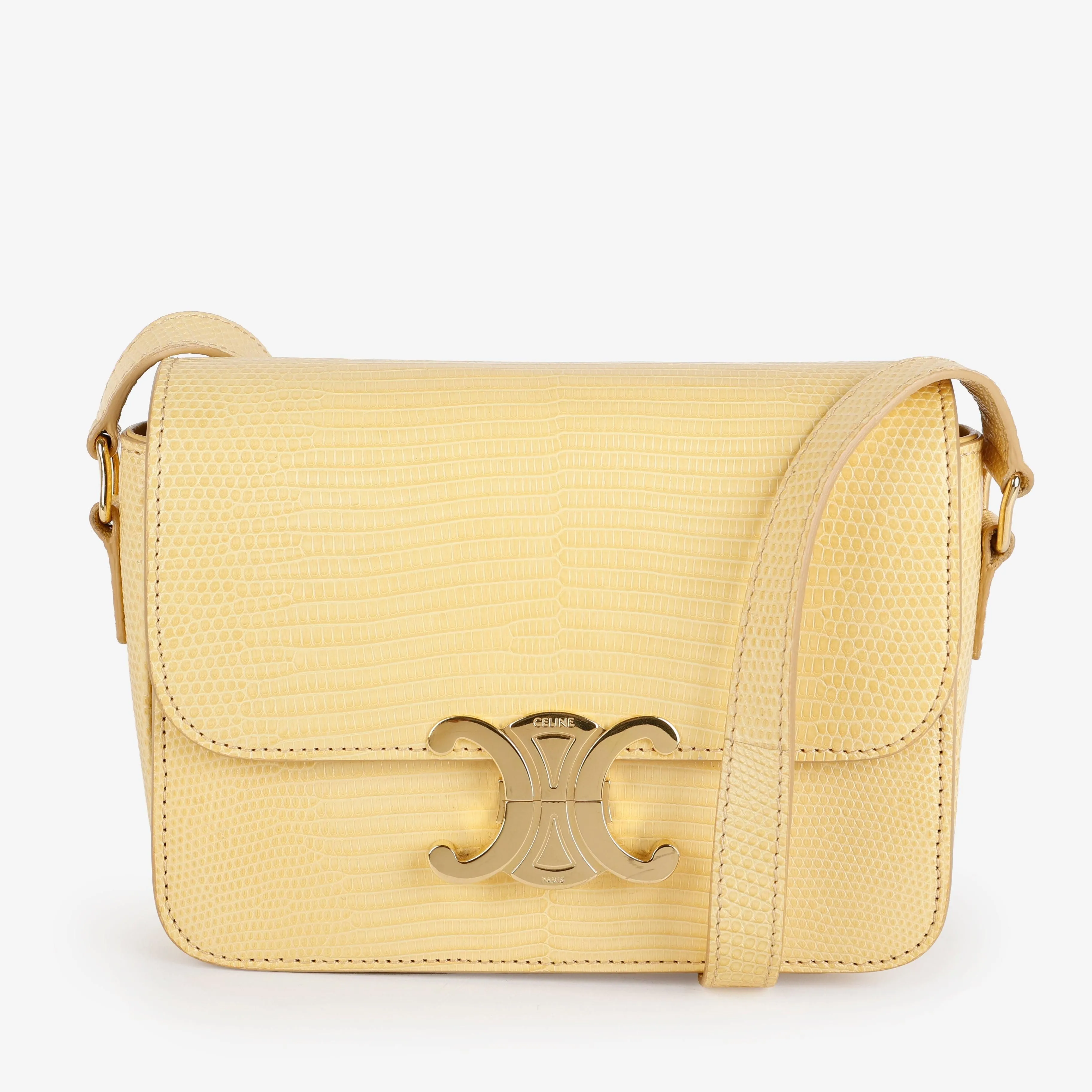 Teen Triomphe Butter Yellow Lizard