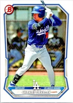 2026 Topps Bowman Prospects Charles Davalan #BP-73 Los Angeles Dodgers