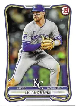 2026 Topps Bowman Bobby Witt Jr. #25 Kansas City Royals