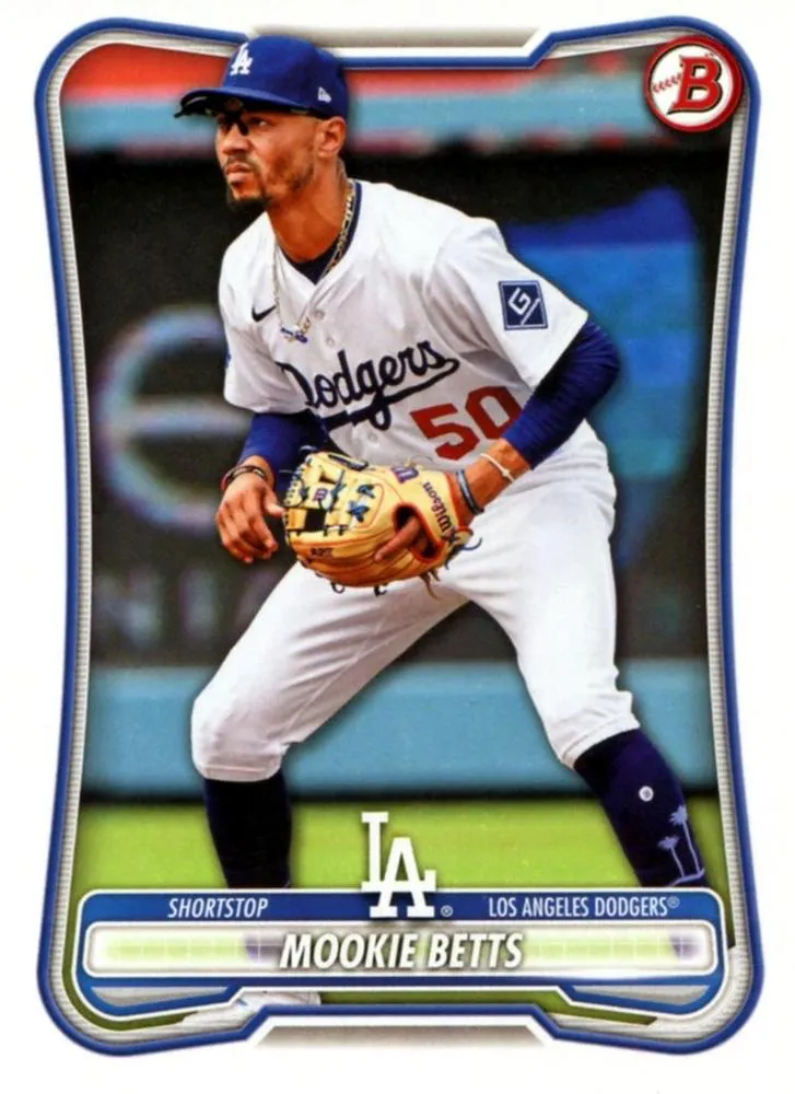 2026 Topps Bowman Mookie Betts #81 Los Angeles Dodgers