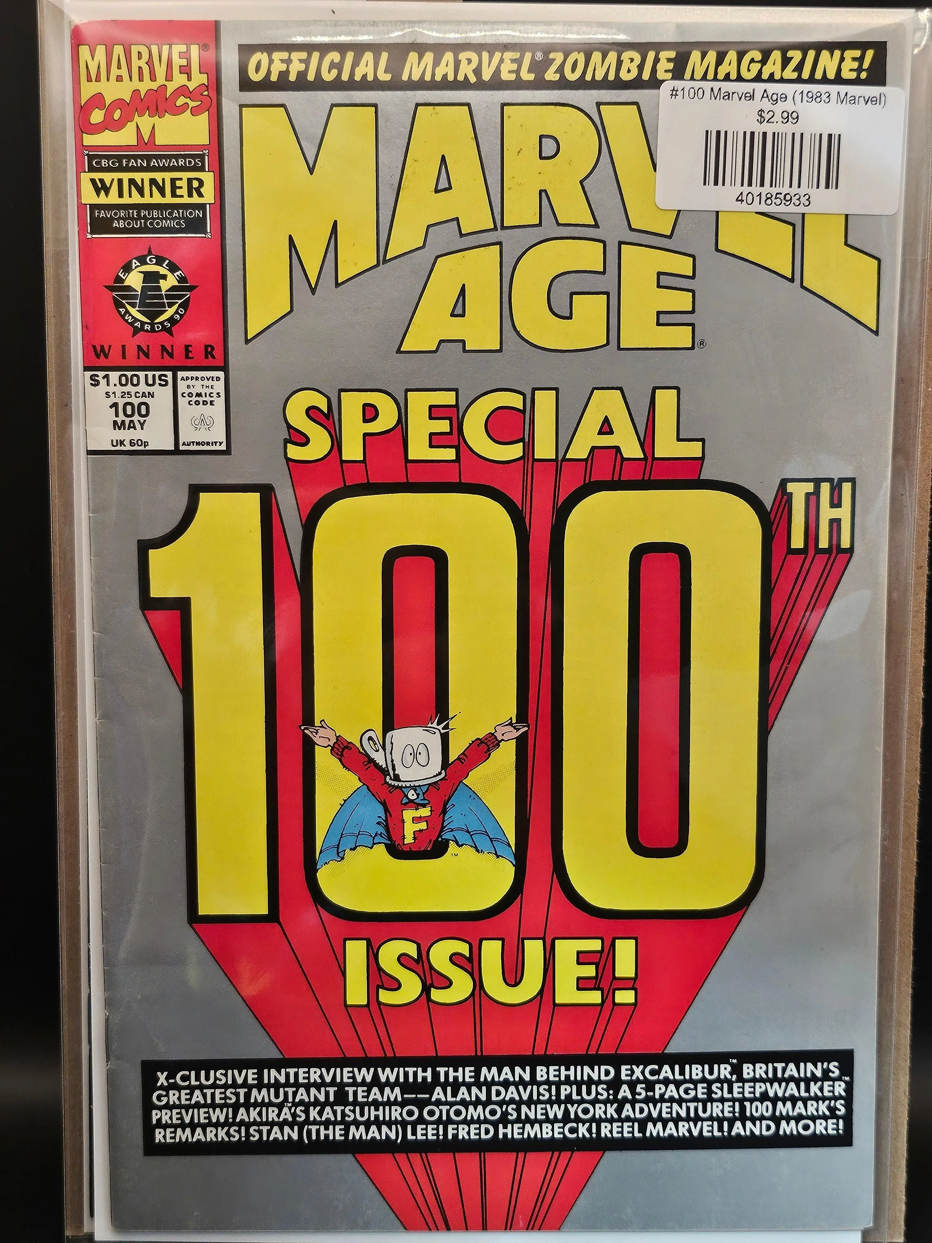 #100 Marvel Age (1983 Marvel)