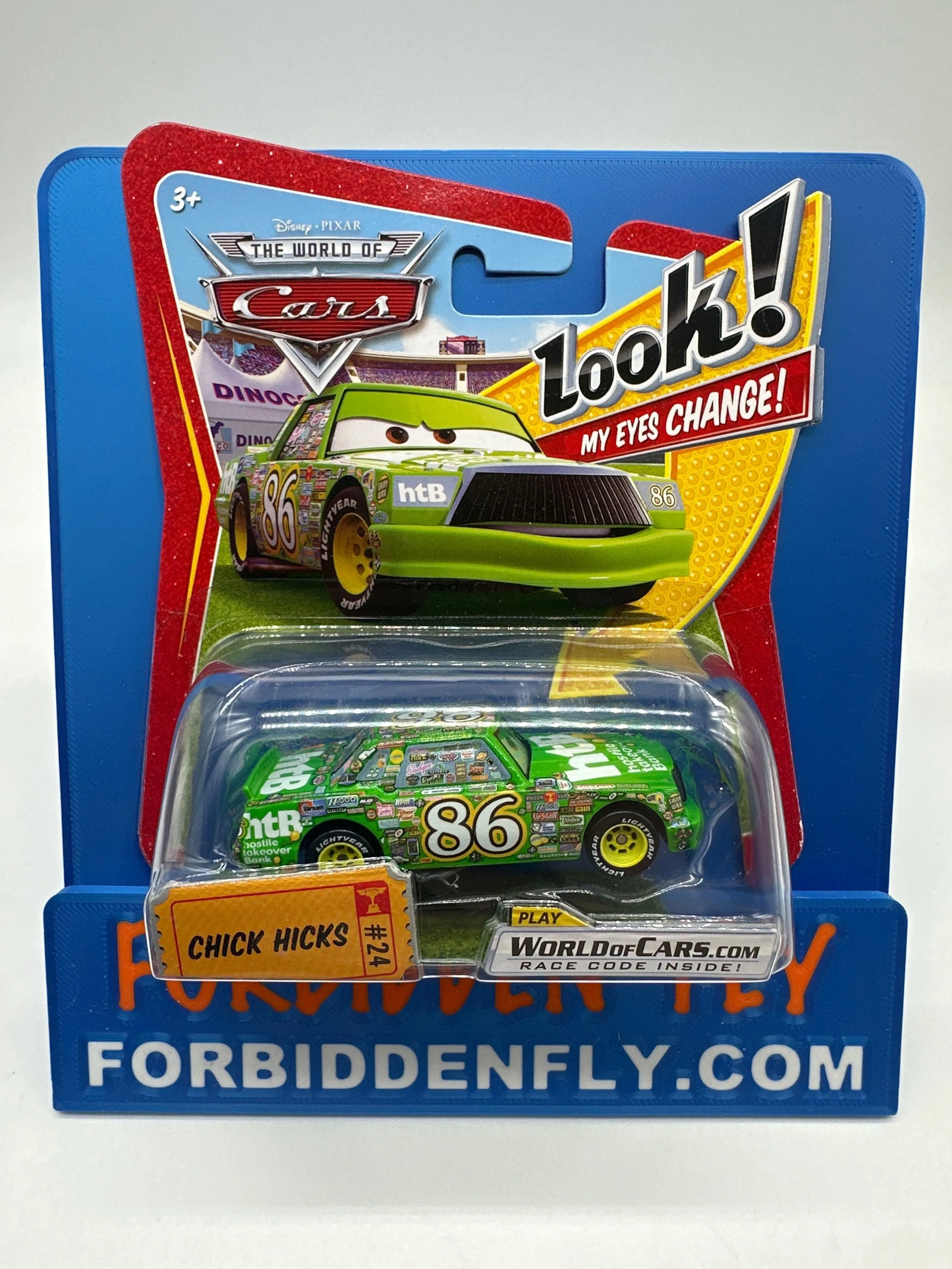Disney Pixar Cars Movie - World of Cars - Eye Changing Chick Hicks