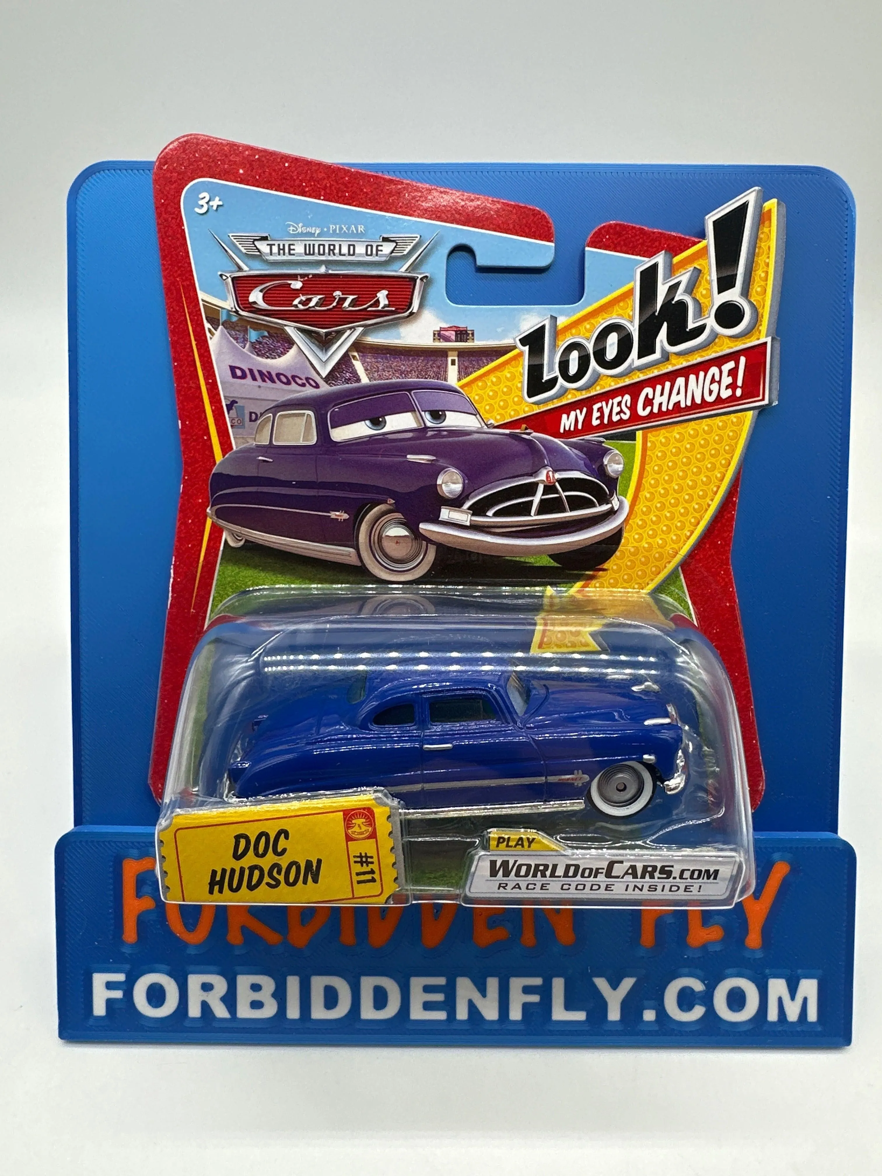 Disney Pixar Cars Movie - World of Cars Series - Eye Changing Doc Hudson