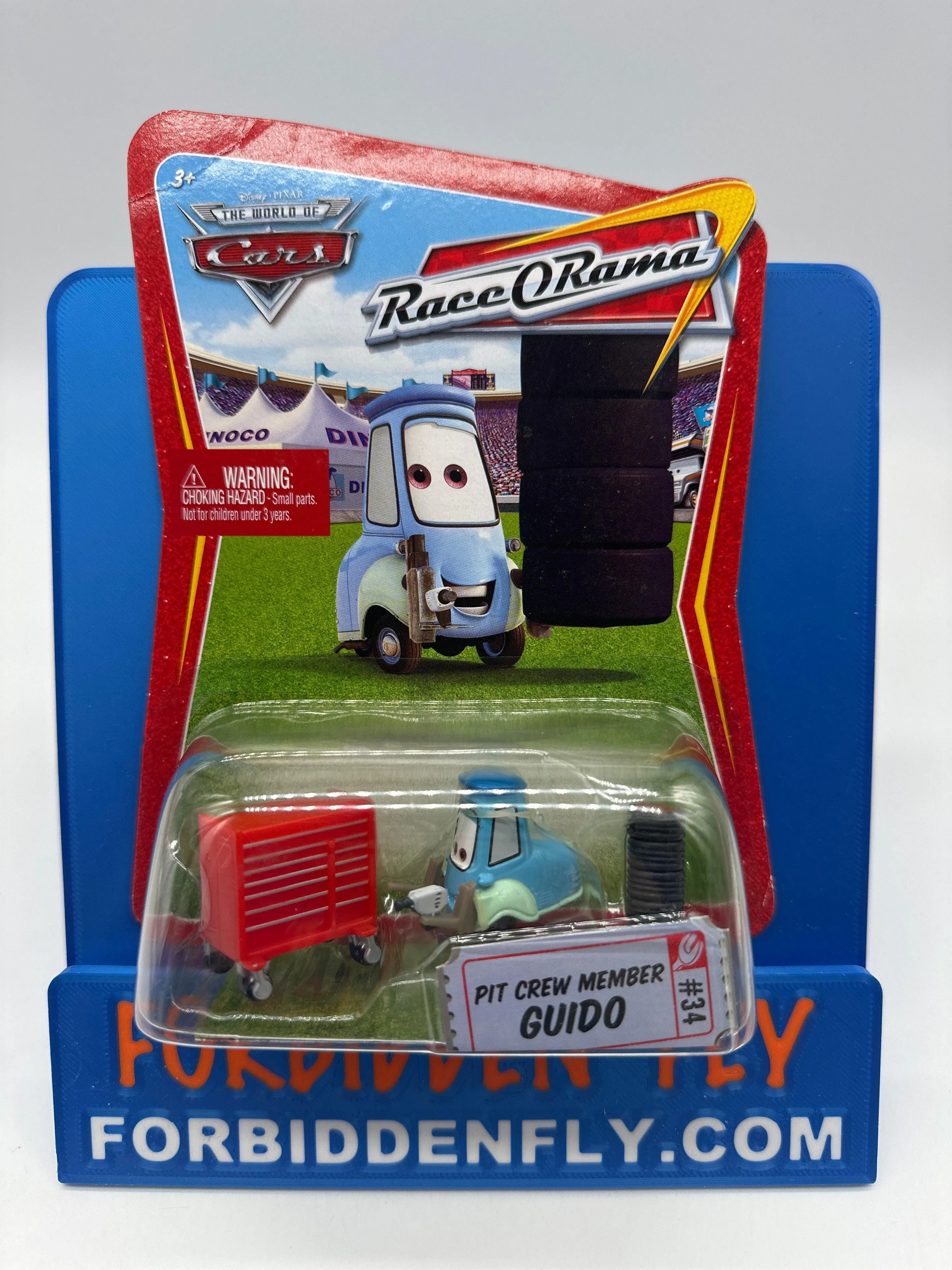 Disney Pixar Cars Movie - Race O Rama - Pit Crew Member Guido