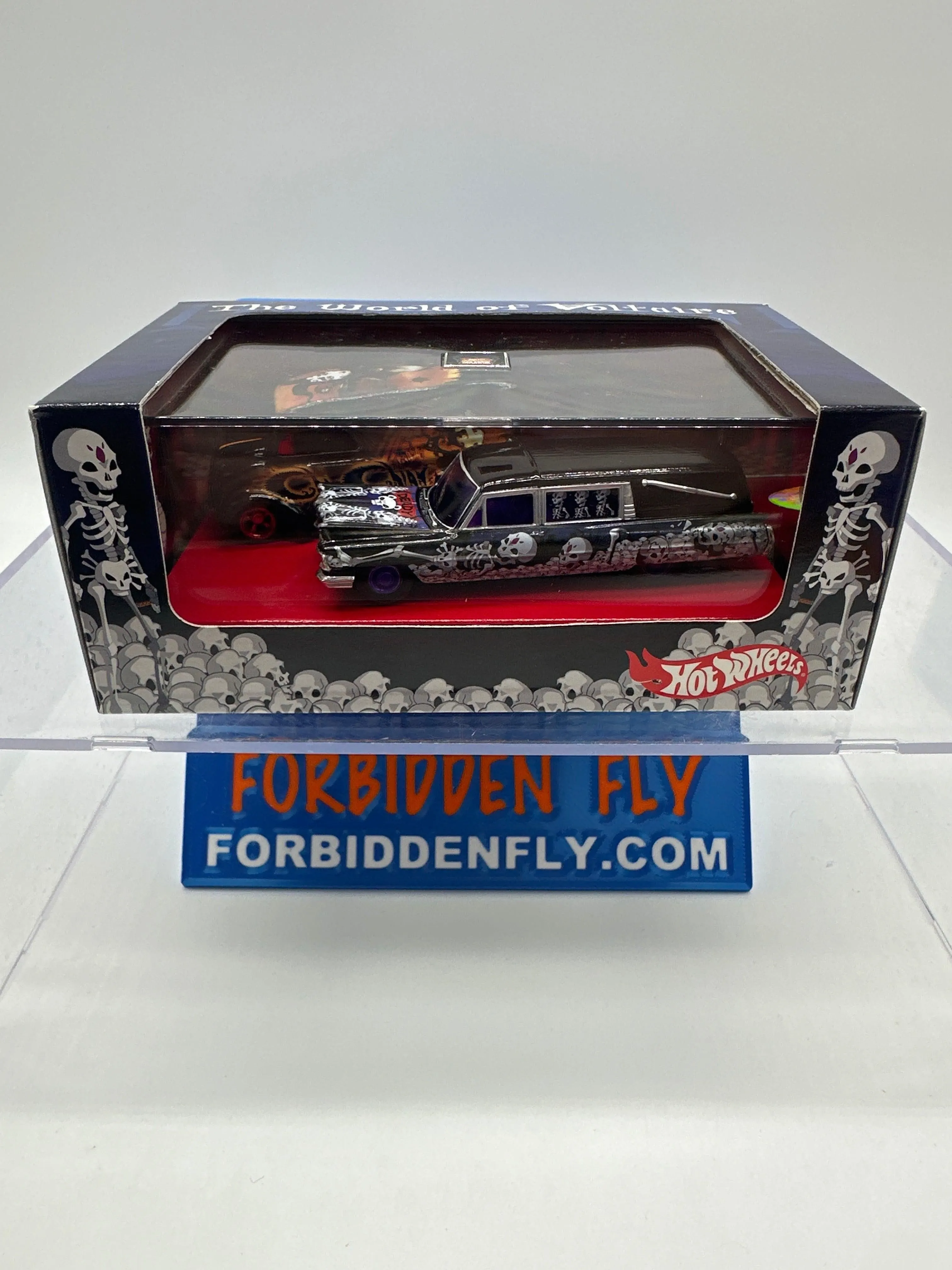 Hot Wheels Collectors - 2007 Custom Car Show Japan Convention Exclusive - The World of Voltaire Dairy Delivery & ‘63 Cadillac Fleetwood Hearse Set