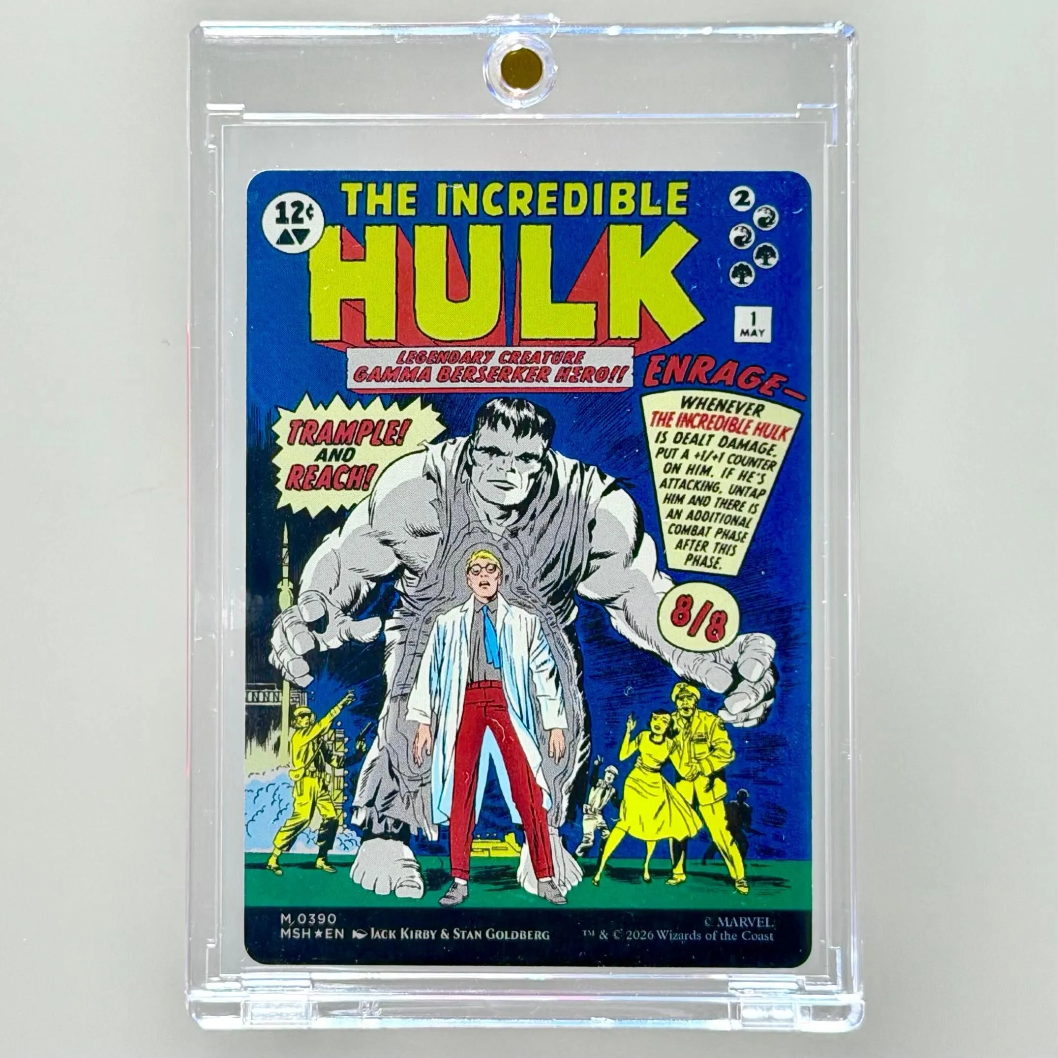 Bruce Banner (Borderless) (0390) - Marvel Super Heroes (MSH)