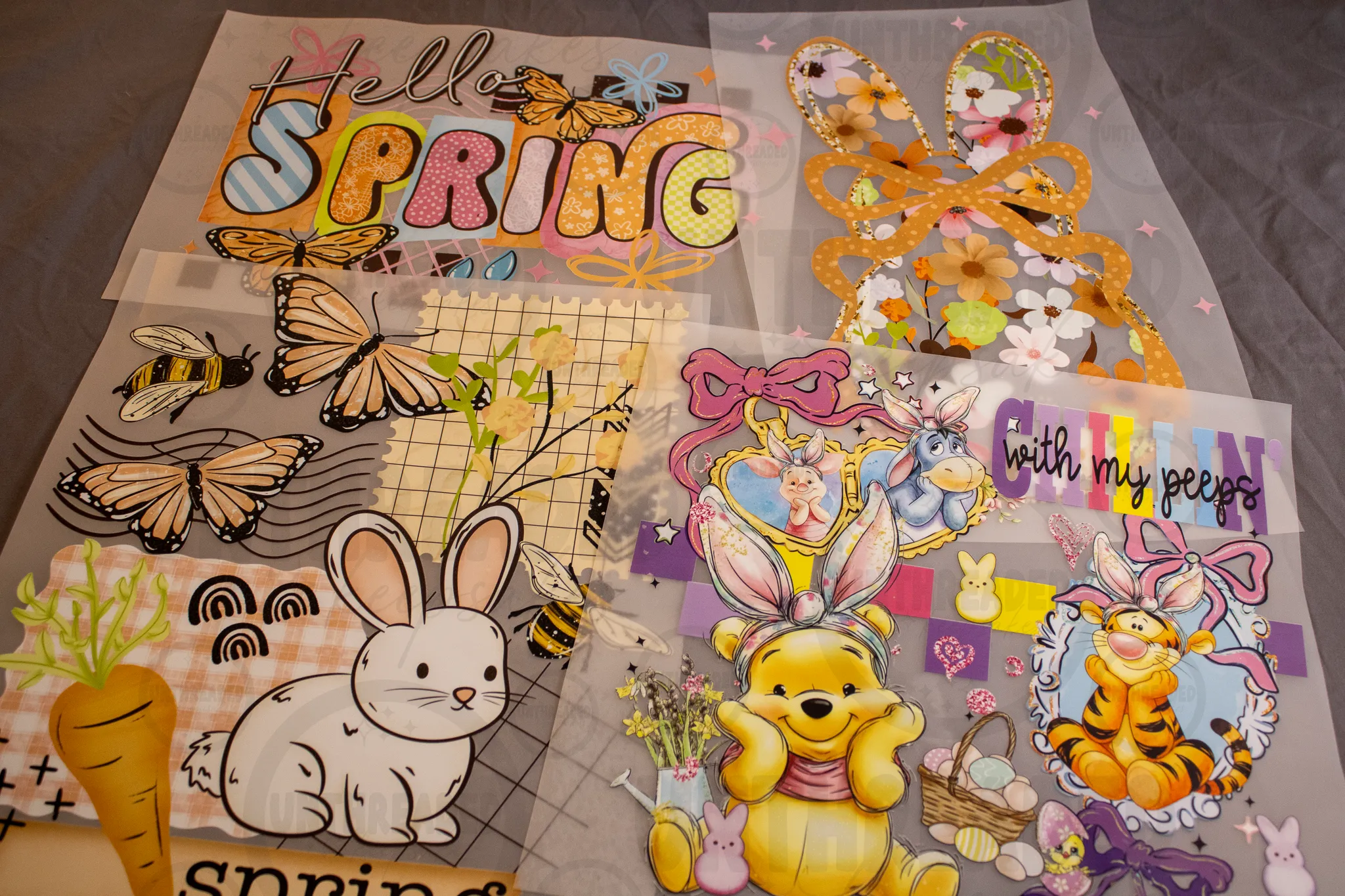 Spring & Easter DTF Transfer Bundle | 4 Adult + 16 Youth Ready to Press Transfers | 20 Designs Total