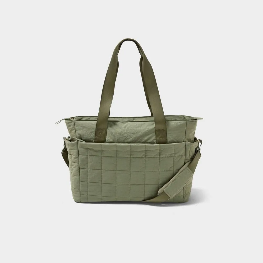 New without Tags - Ink & Barrel 12" Tote Bag - Solid Green