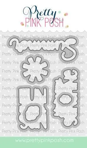 Pretty Pink Posh - Happy Summer Coordinating Die Set