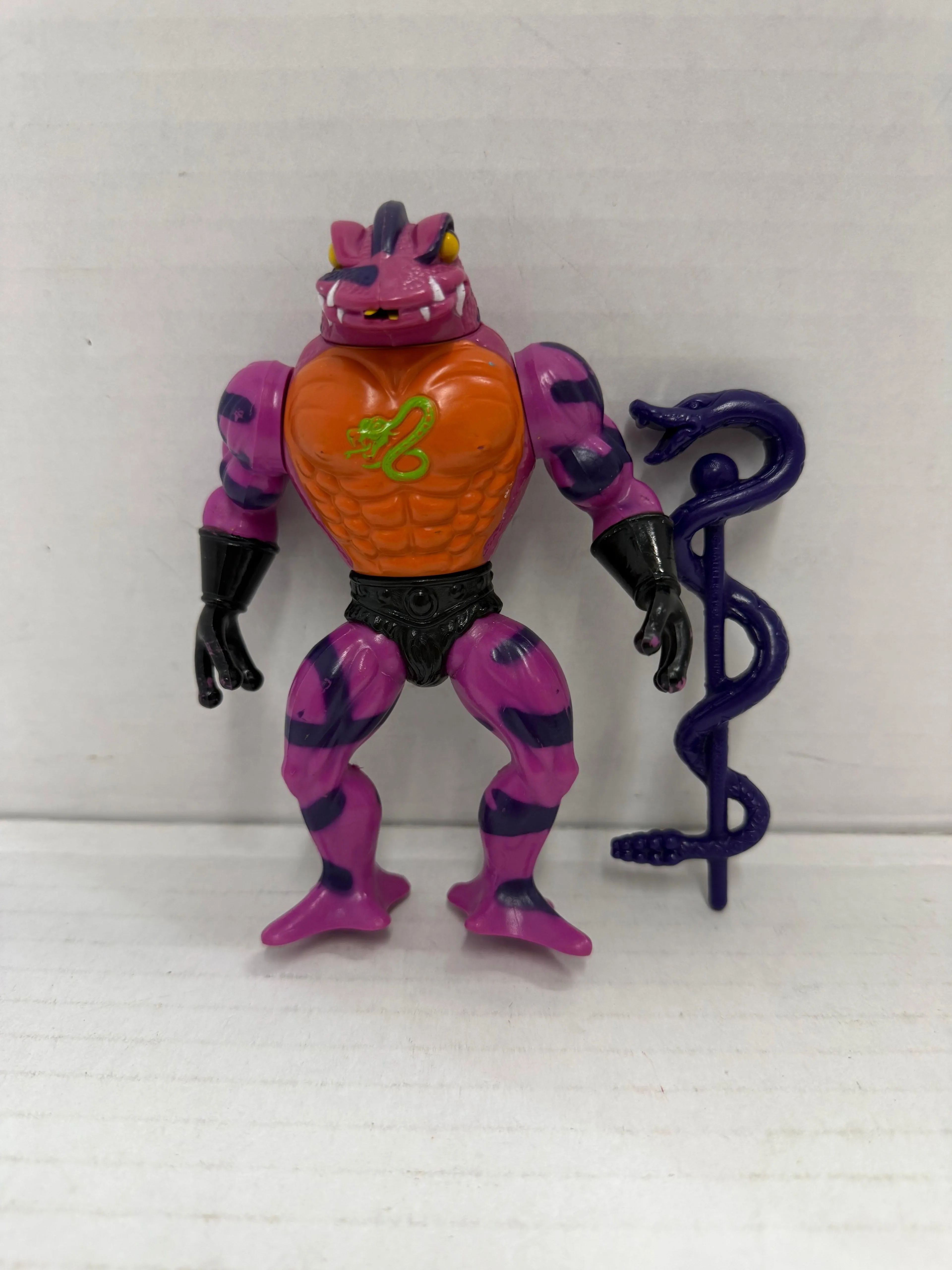 Vintage Tung Lashor Motu He-Man Masters Of Universe Action Figure #5