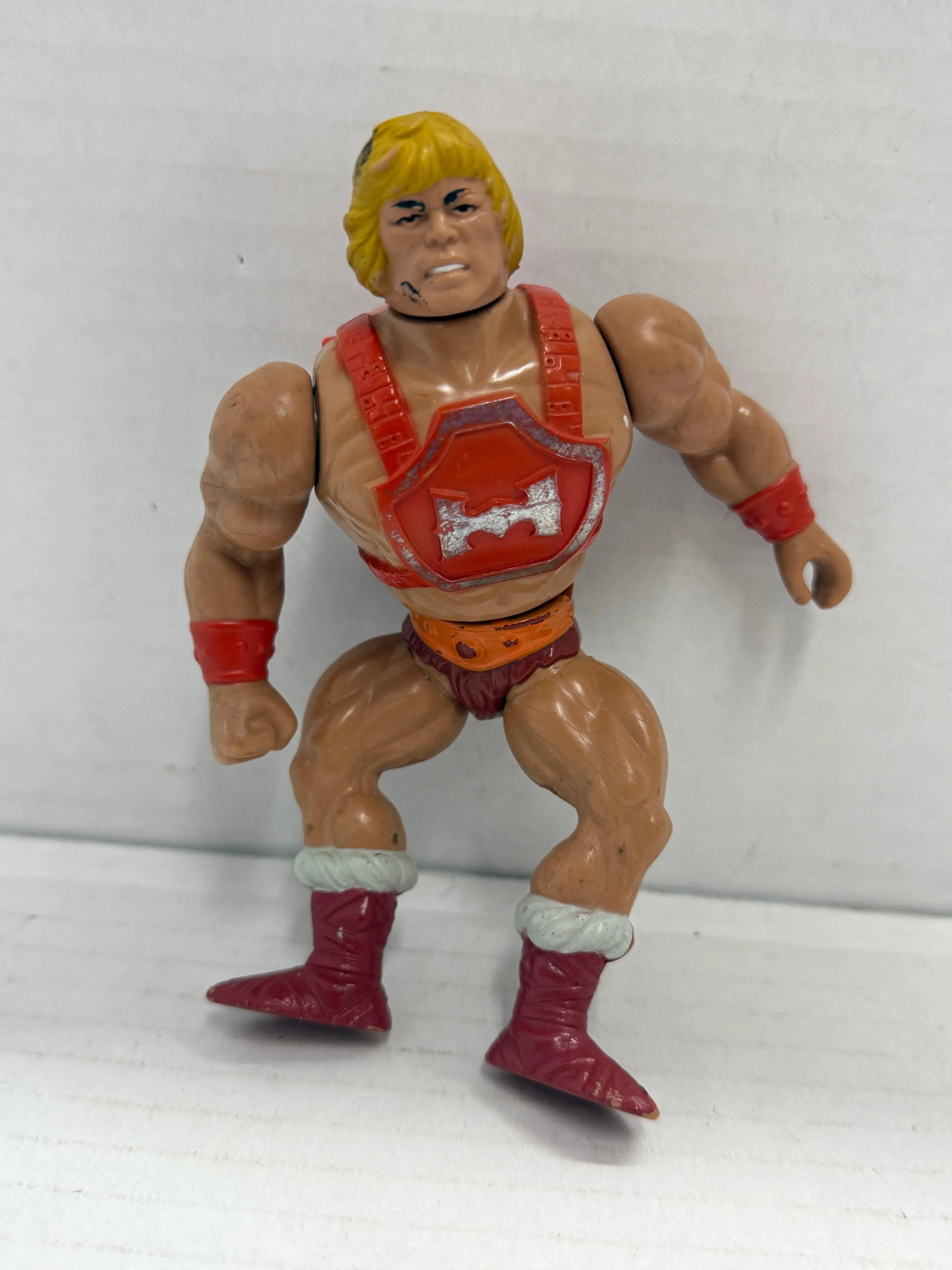 Thunder Punch He-Man Masters of the Universe MOTU Mattel 1985 Vintage Figure #7