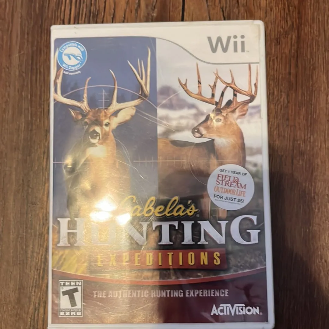 Product image for Wii - Cabelas Hunting Expedition